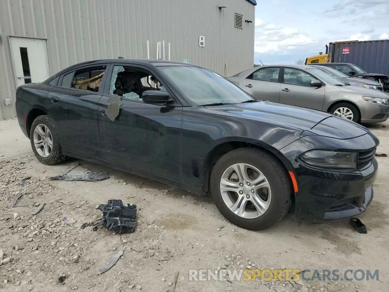 4 Фотография поврежденного автомобиля 2C3CDXBG0PH531147 DODGE CHARGER 2023