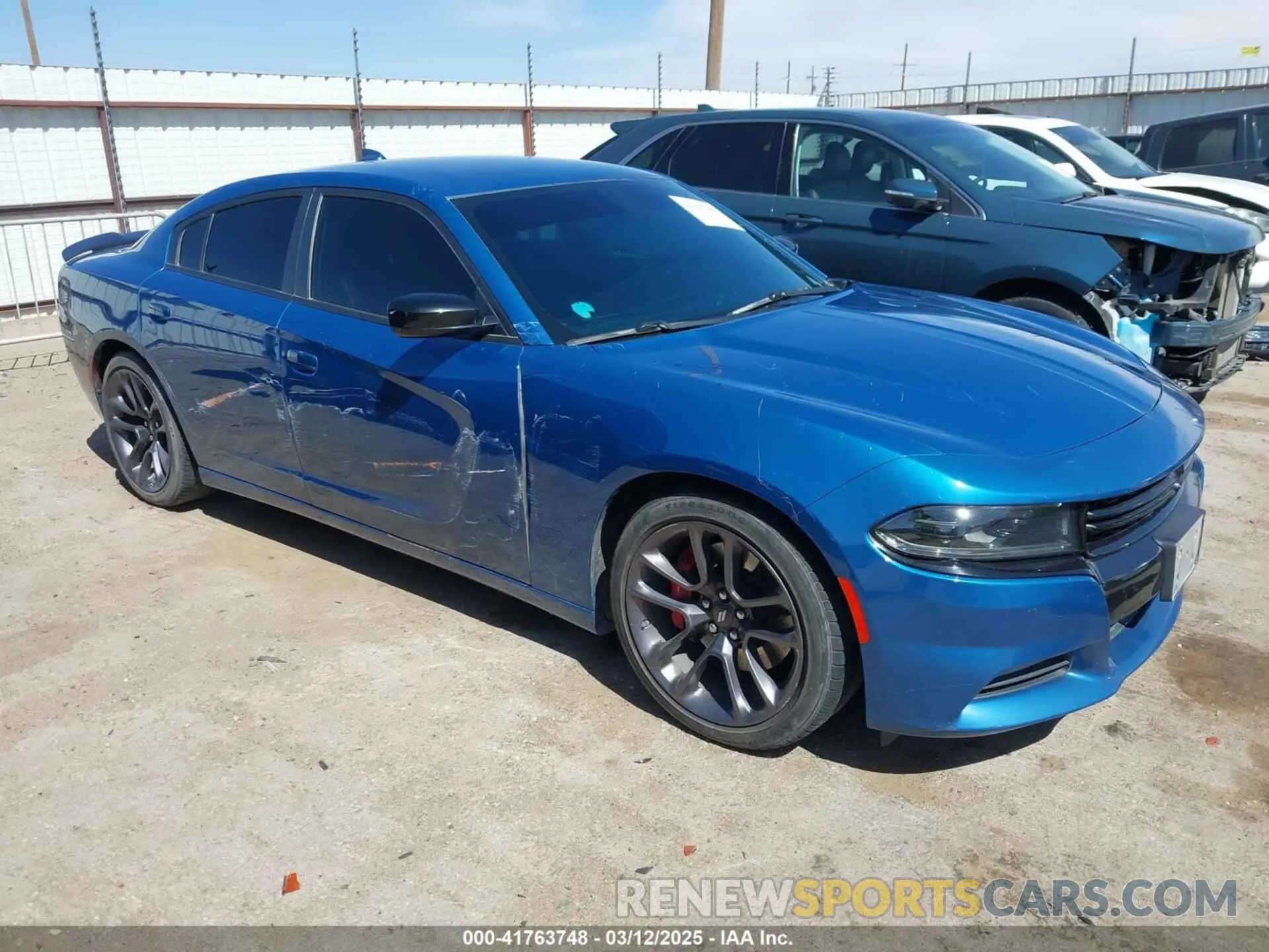 1 Photograph of a damaged car 2C3CDXBG0PH564990 DODGE CHARGER 2023