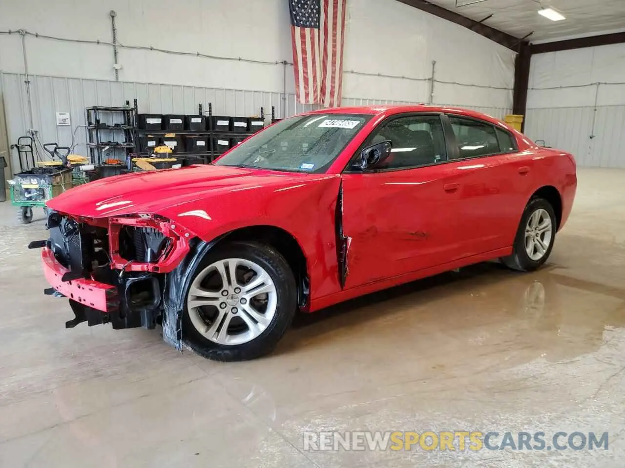 1 Фотография поврежденного автомобиля 2C3CDXBG0PH565072 DODGE CHARGER 2023