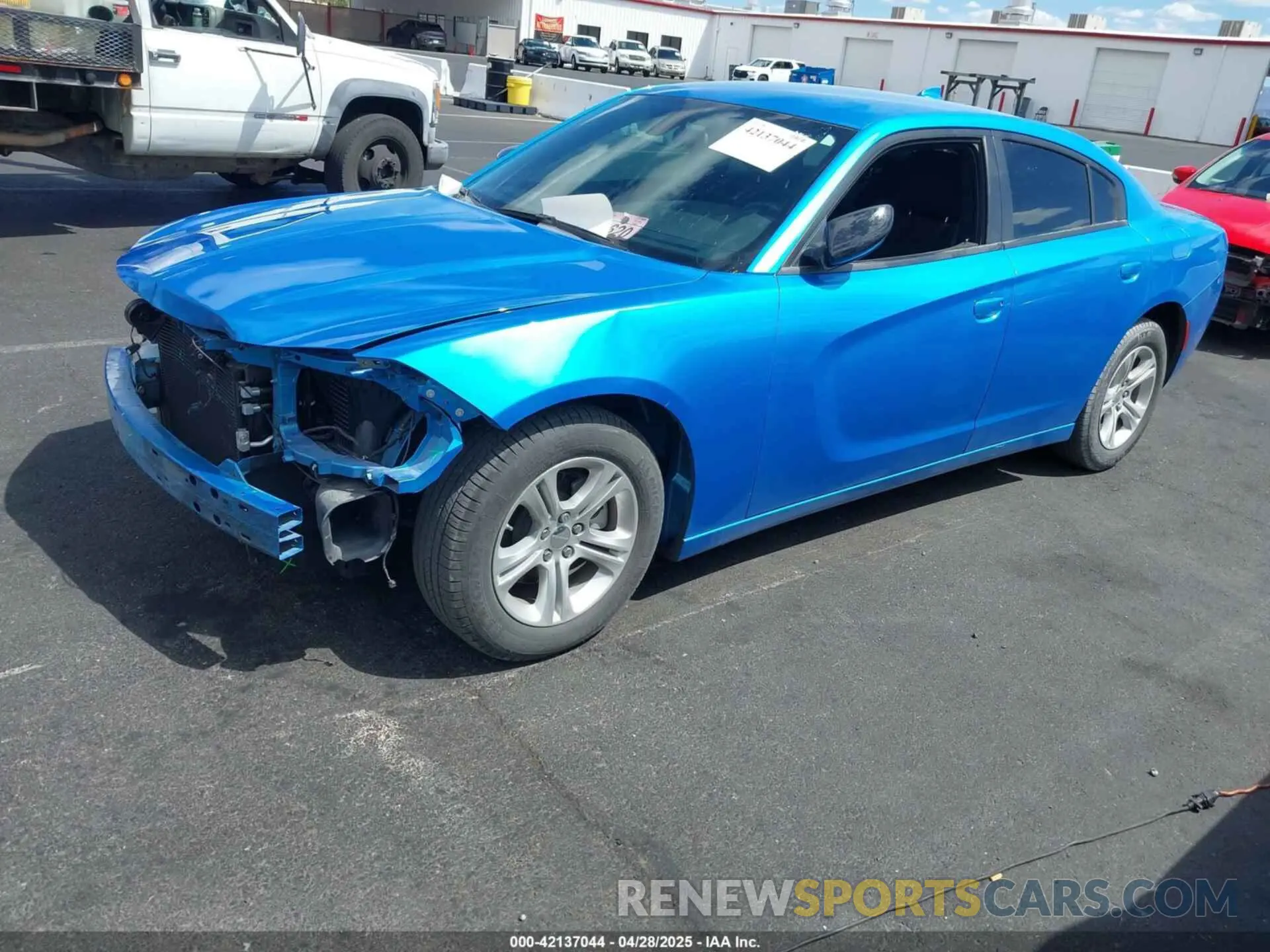 2 Photograph of a damaged car 2C3CDXBG0PH636156 DODGE CHARGER 2023