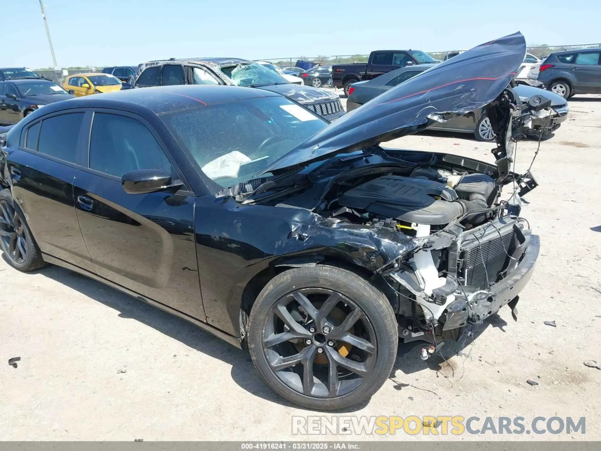 1 Photograph of a damaged car 2C3CDXBG1PH547941 DODGE CHARGER 2023