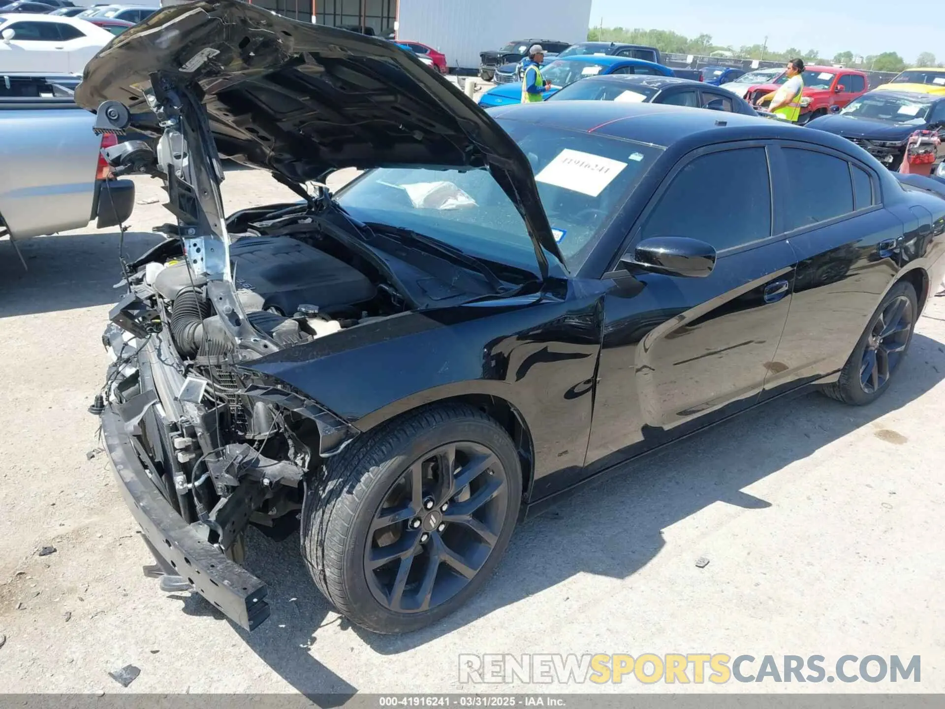 2 Photograph of a damaged car 2C3CDXBG1PH547941 DODGE CHARGER 2023