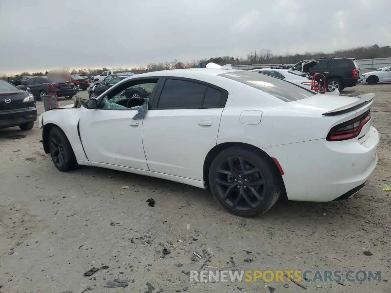 2 Фотография поврежденного автомобиля 2C3CDXBG1PH572080 DODGE CHARGER 2023