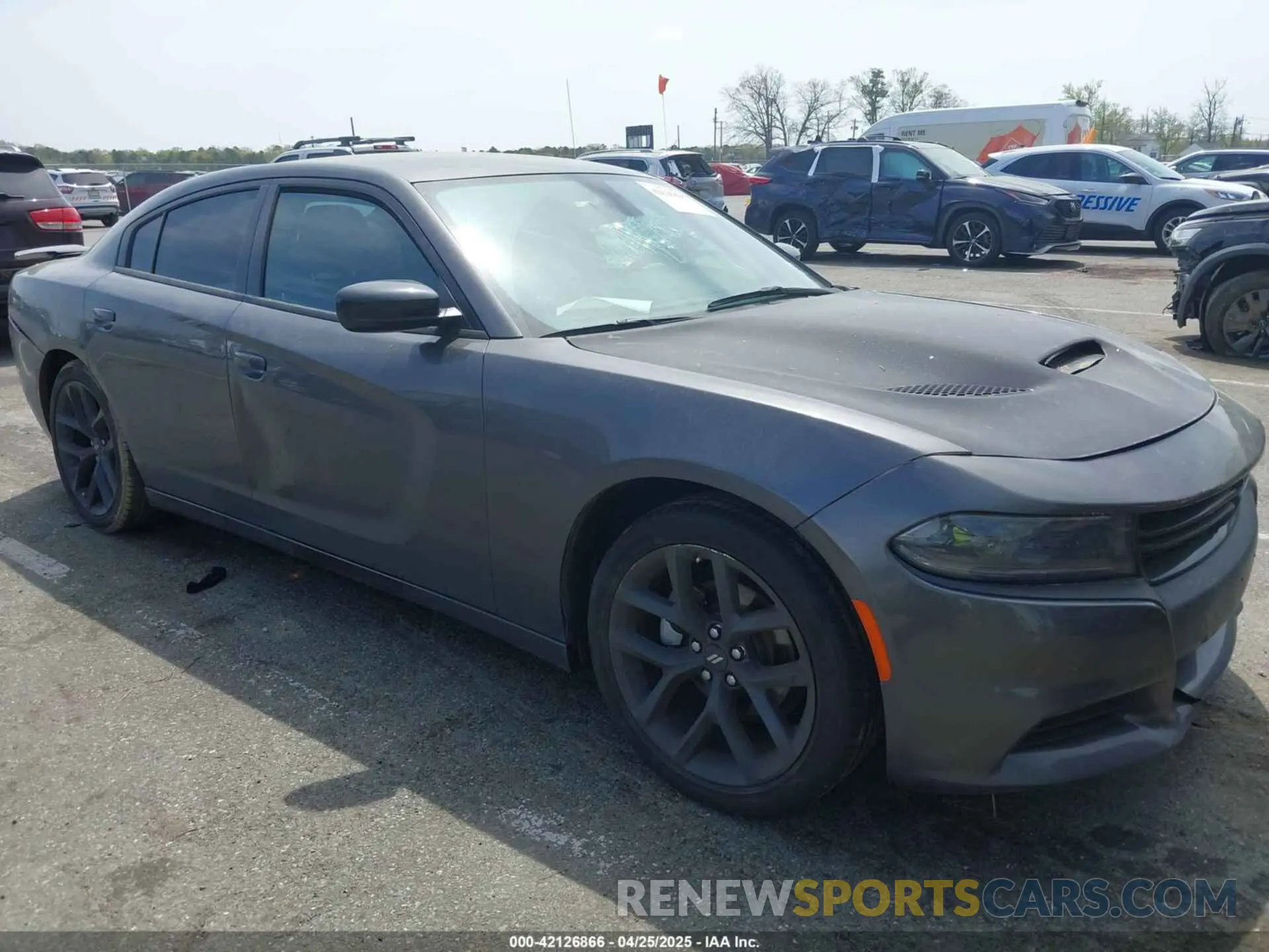 1 Photograph of a damaged car 2C3CDXBG1PH598436 DODGE CHARGER 2023