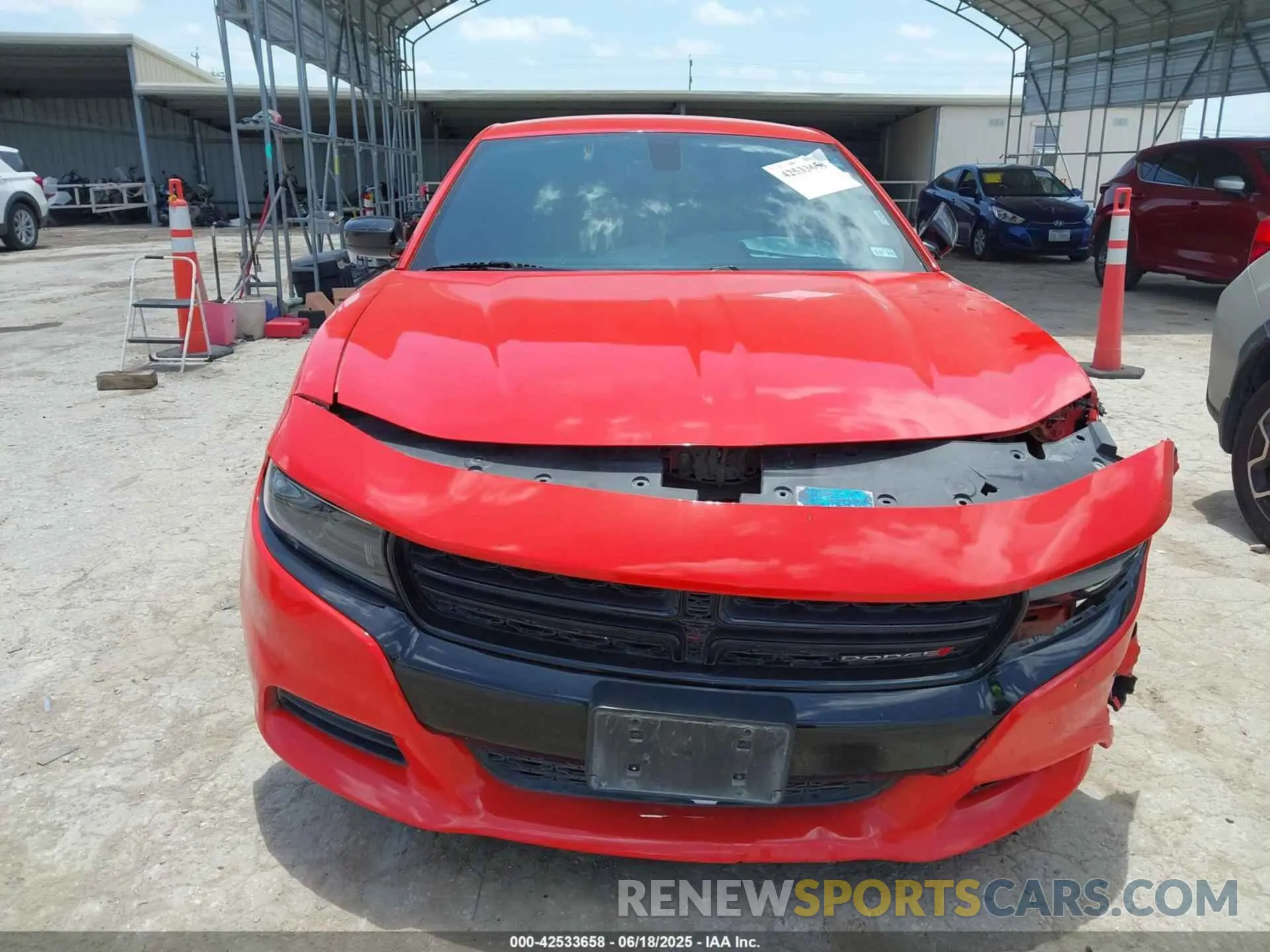 12 Фотография поврежденного автомобиля 2C3CDXBG1PH598467 DODGE CHARGER 2023