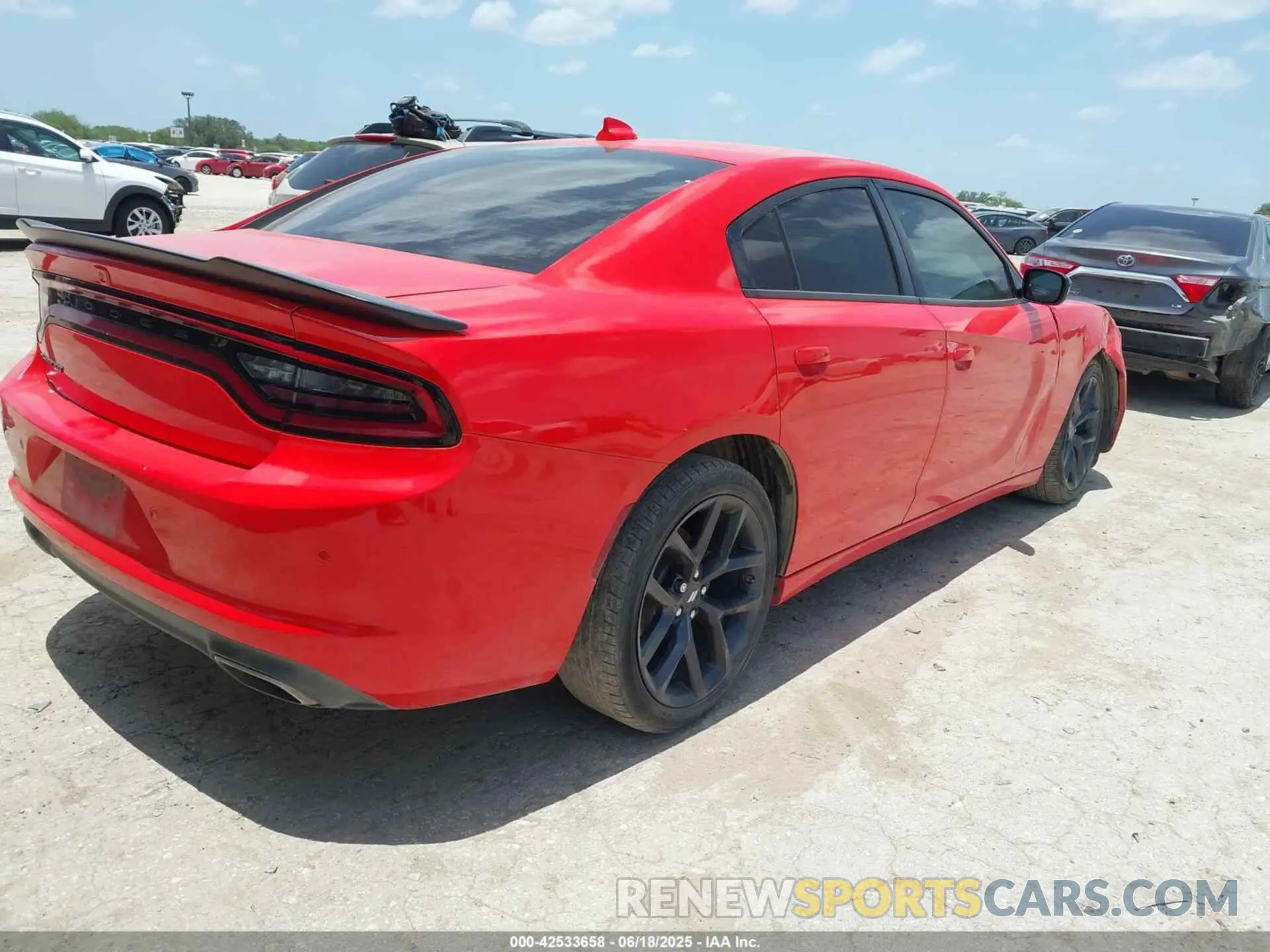 4 Фотография поврежденного автомобиля 2C3CDXBG1PH598467 DODGE CHARGER 2023