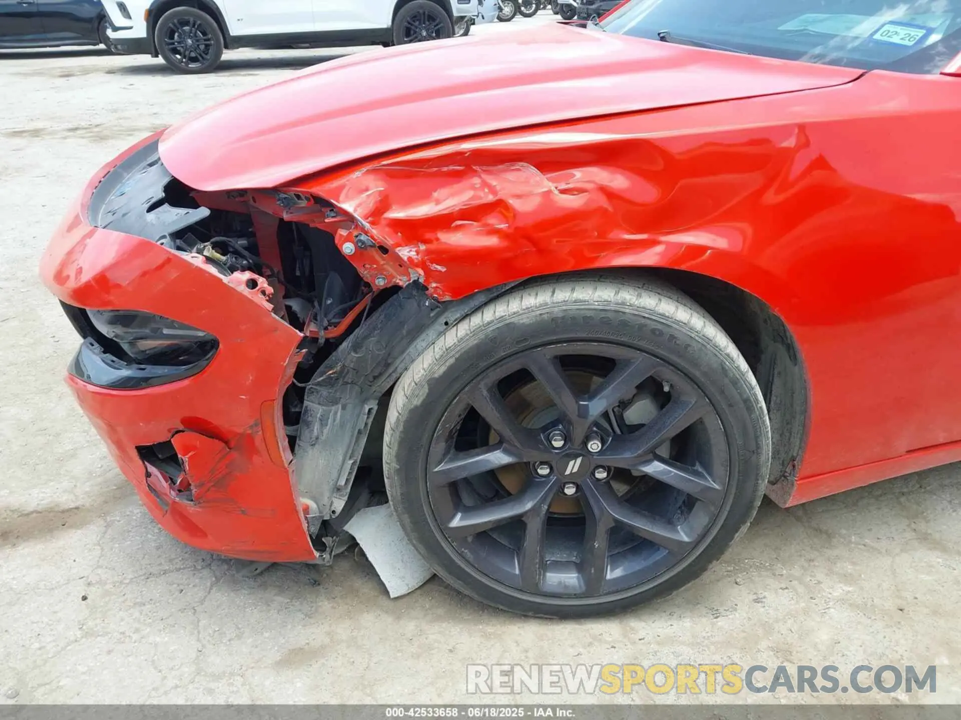 6 Фотография поврежденного автомобиля 2C3CDXBG1PH598467 DODGE CHARGER 2023