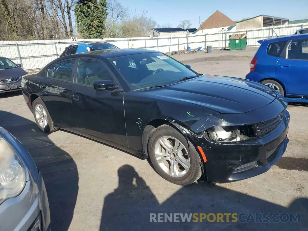 4 Photograph of a damaged car 2C3CDXBG1PH623822 DODGE CHARGER 2023