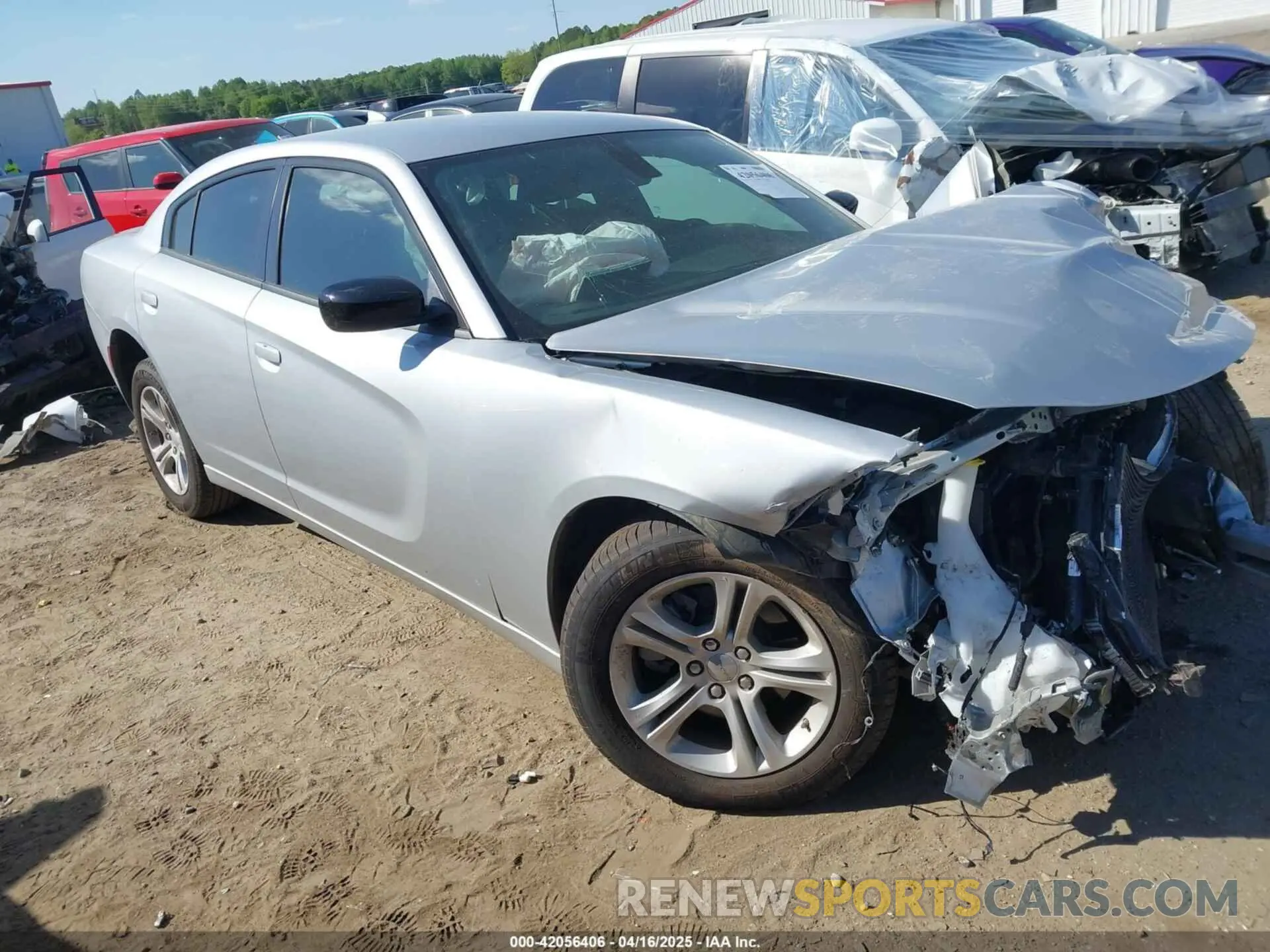 1 Фотография поврежденного автомобиля 2C3CDXBG1PH635999 DODGE CHARGER 2023