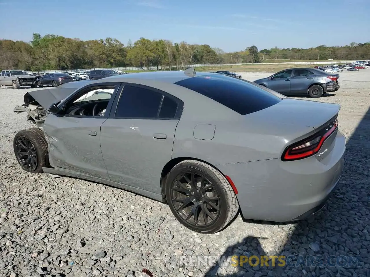 2 Фотография поврежденного автомобиля 2C3CDXBG1PH653631 DODGE CHARGER 2023