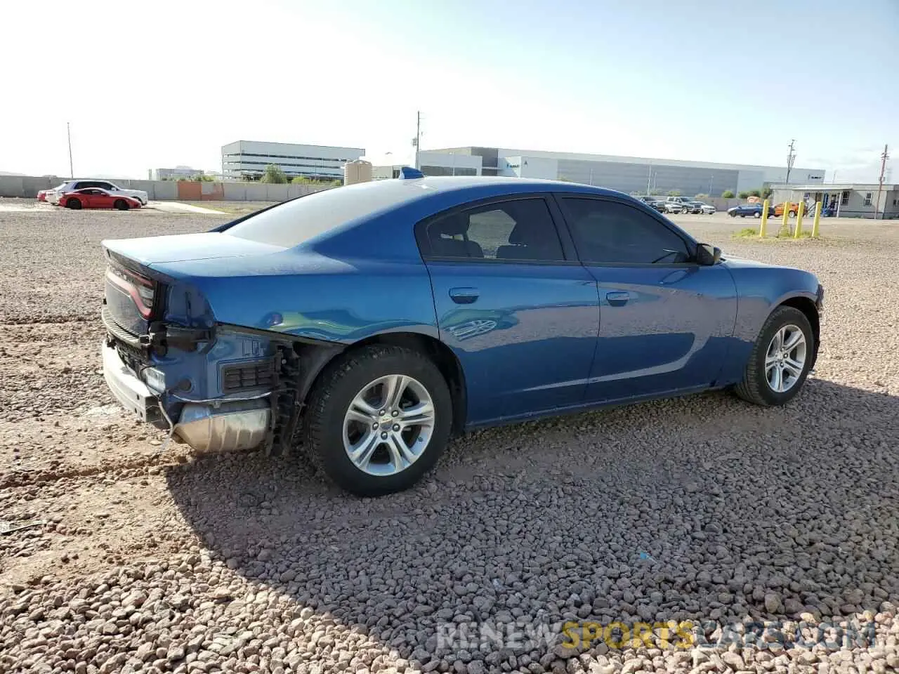 3 Фотография поврежденного автомобиля 2C3CDXBG1PH657050 DODGE CHARGER 2023