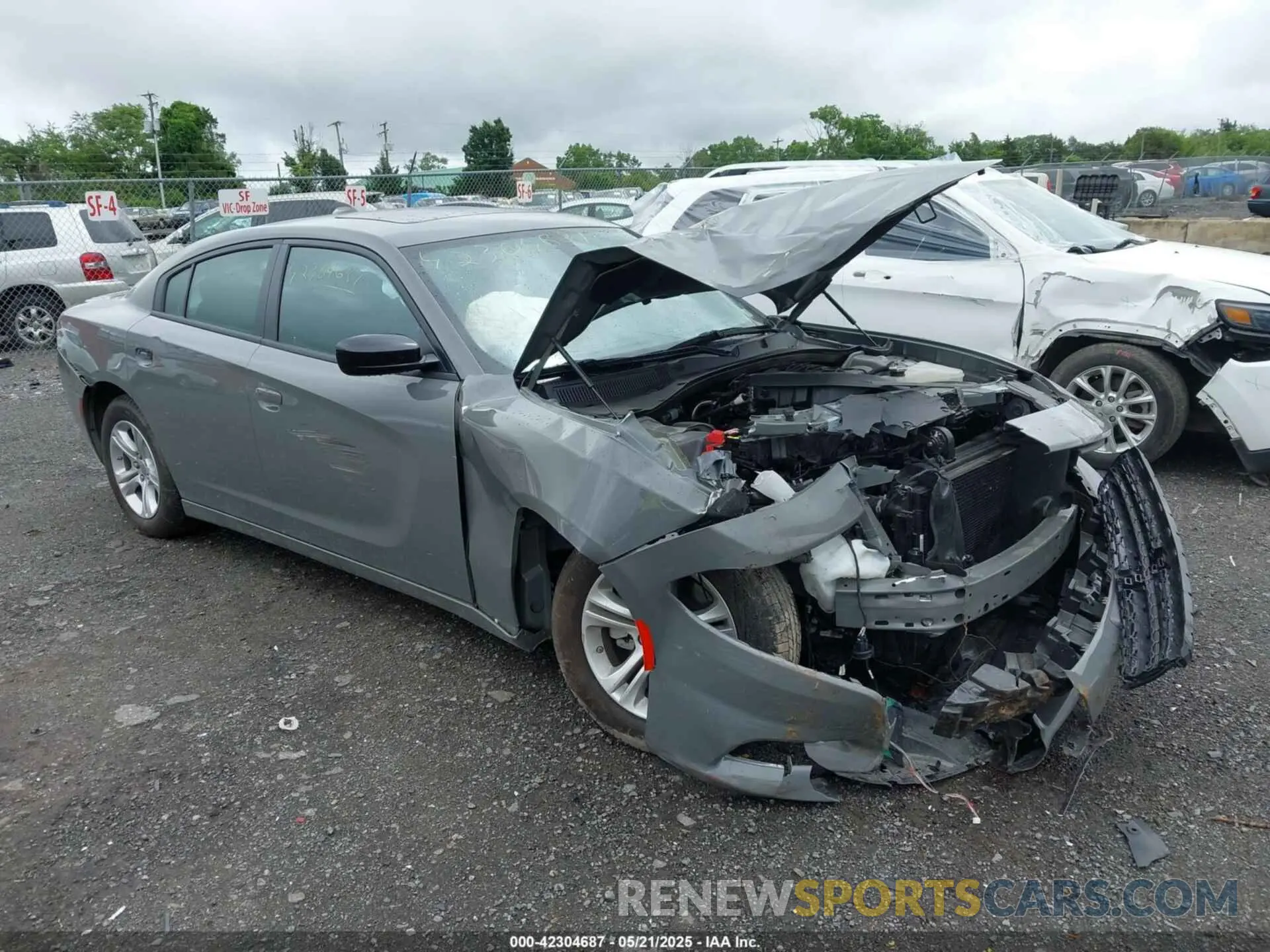 1 Фотография поврежденного автомобиля 2C3CDXBG1PH674849 DODGE CHARGER 2023