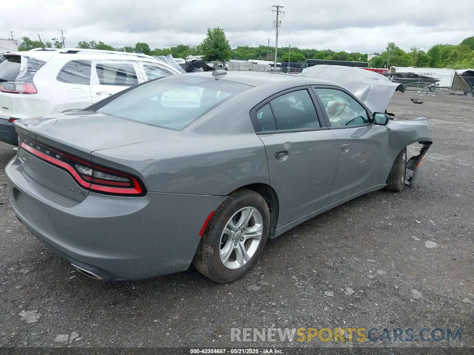 4 Фотография поврежденного автомобиля 2C3CDXBG1PH674849 DODGE CHARGER 2023