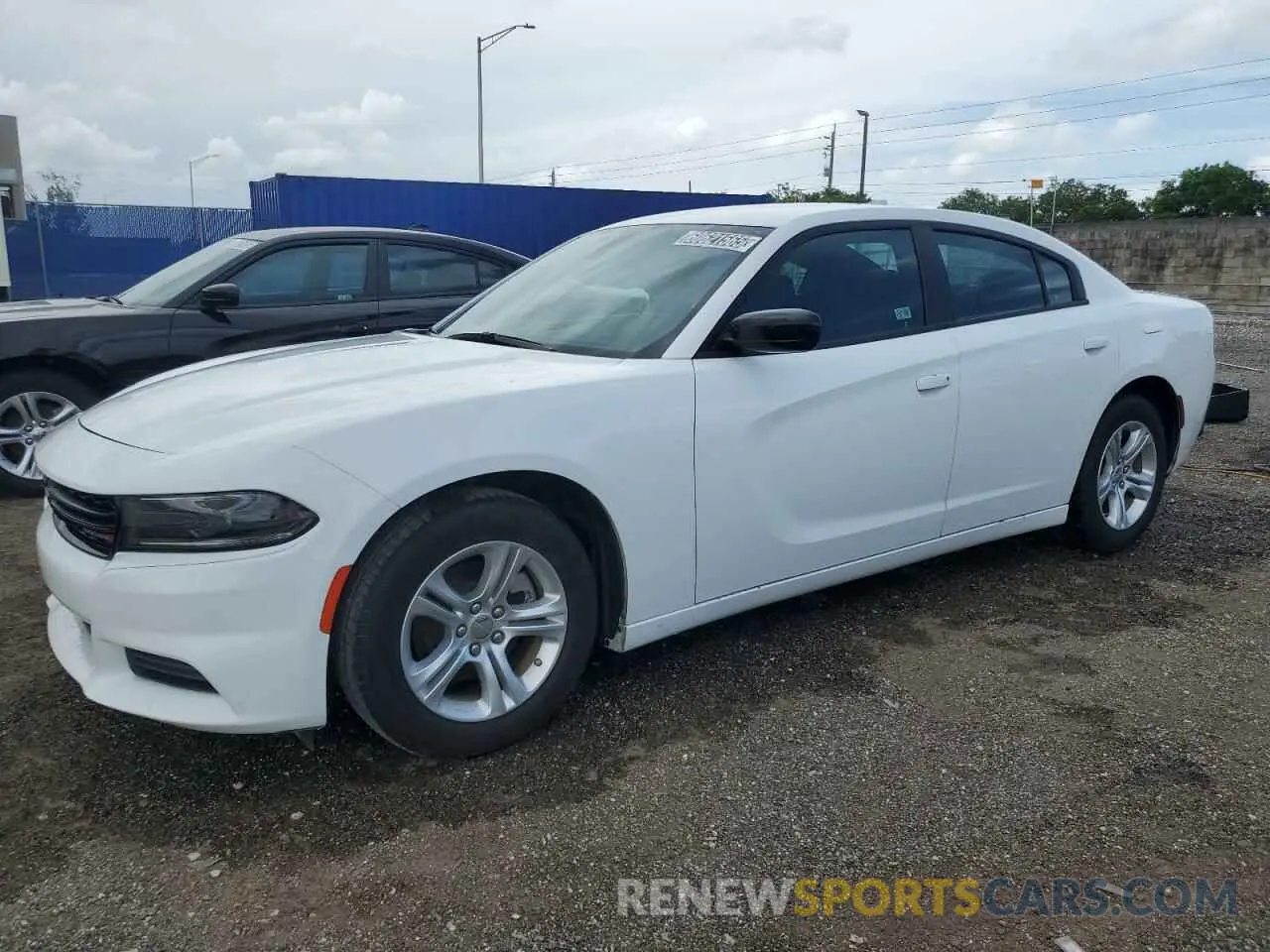 1 Photograph of a damaged car 2C3CDXBG1PH691179 DODGE CHARGER 2023