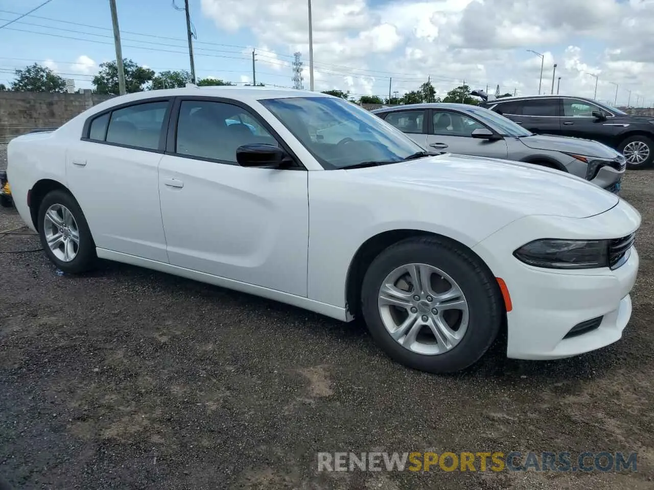 4 Photograph of a damaged car 2C3CDXBG1PH691179 DODGE CHARGER 2023