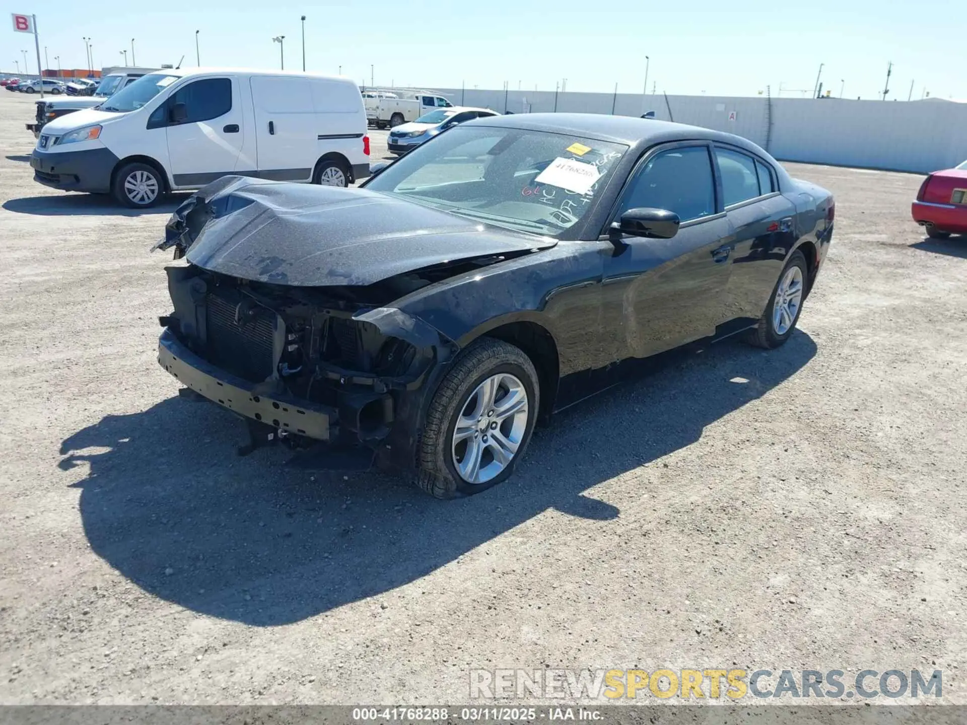 2 Фотография поврежденного автомобиля 2C3CDXBG2PH528802 DODGE CHARGER 2023
