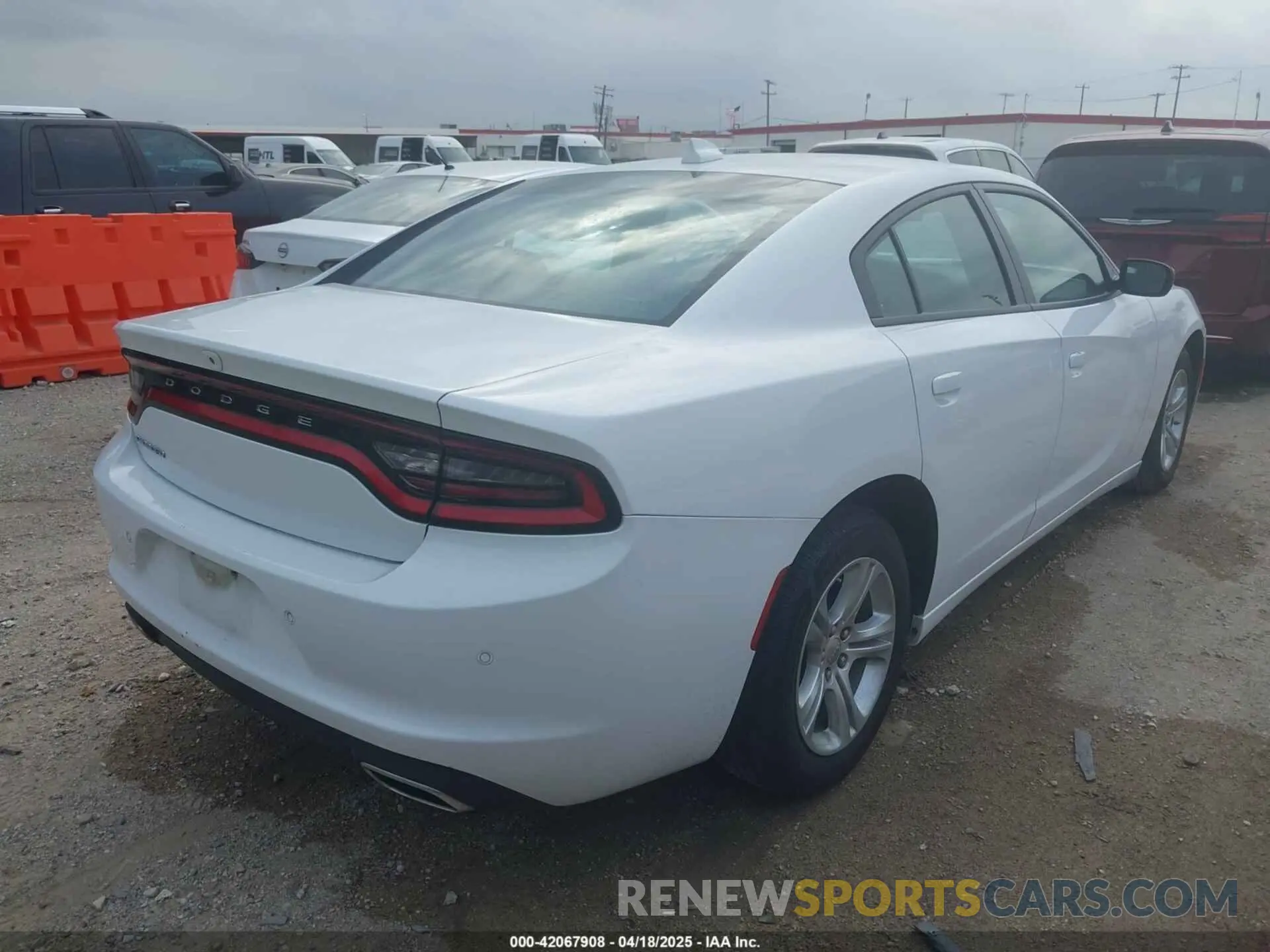 4 Photograph of a damaged car 2C3CDXBG2PH530257 DODGE CHARGER 2023
