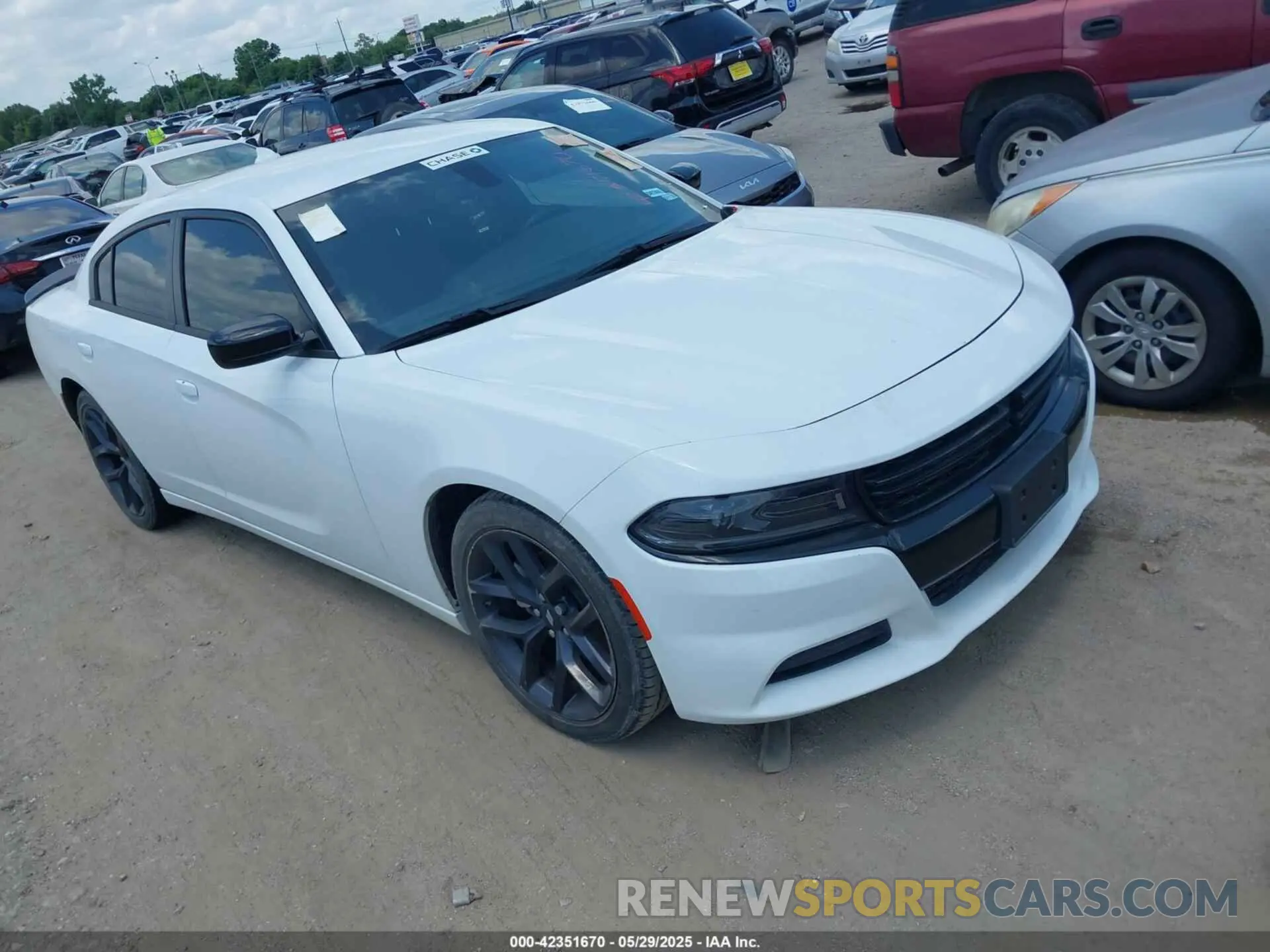 1 Photograph of a damaged car 2C3CDXBG2PH603997 DODGE CHARGER 2023