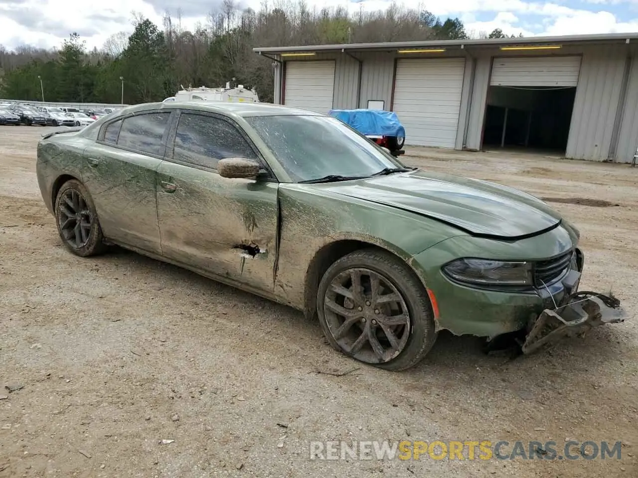 4 Фотография поврежденного автомобиля 2C3CDXBG2PH627376 DODGE CHARGER 2023