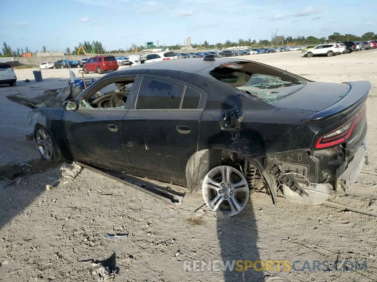 2 Photograph of a damaged car 2C3CDXBG2PH642797 DODGE CHARGER 2023