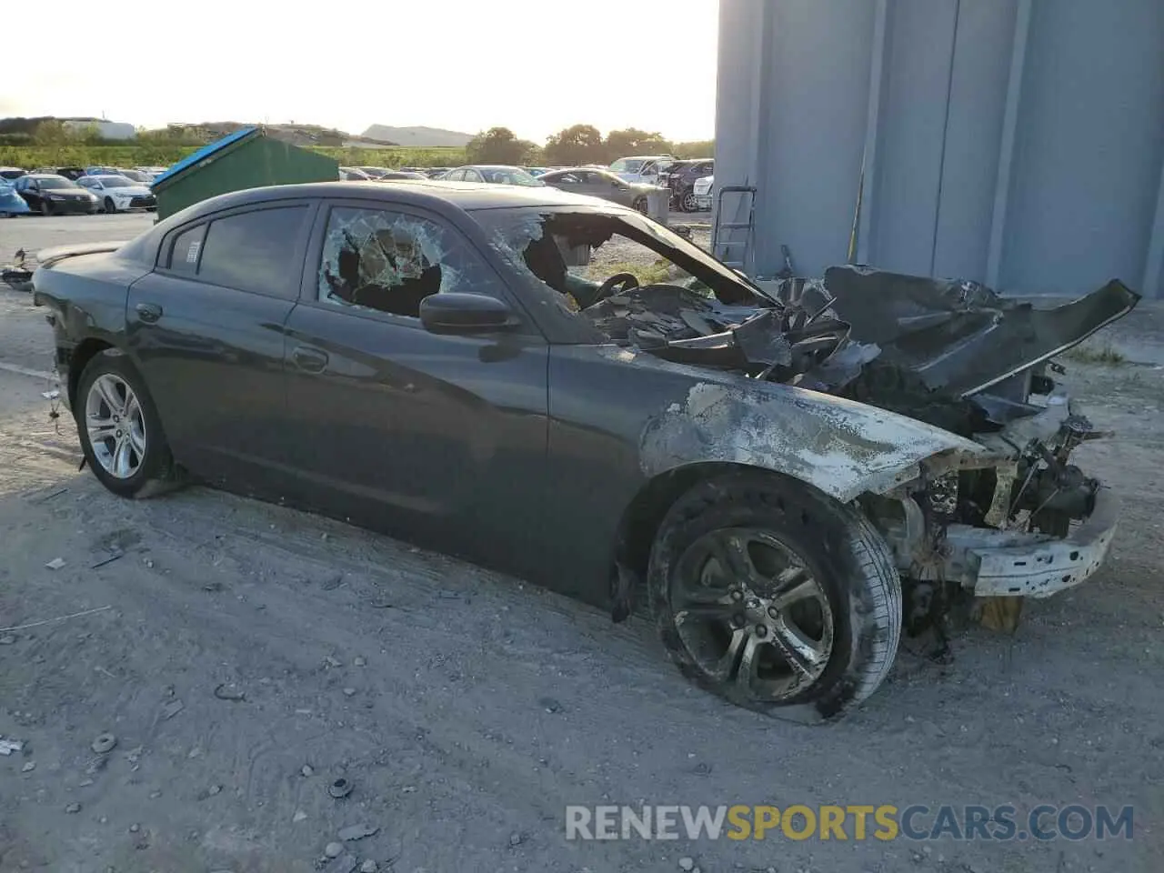 4 Photograph of a damaged car 2C3CDXBG2PH642797 DODGE CHARGER 2023
