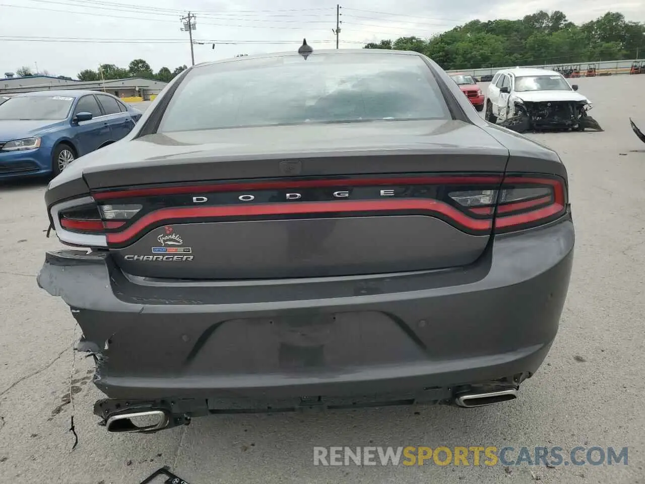 6 Photograph of a damaged car 2C3CDXBG2PH656716 DODGE CHARGER 2023
