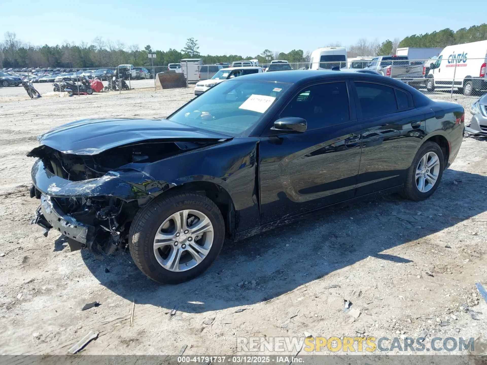 2 Фотография поврежденного автомобиля 2C3CDXBG2PH672138 DODGE CHARGER 2023