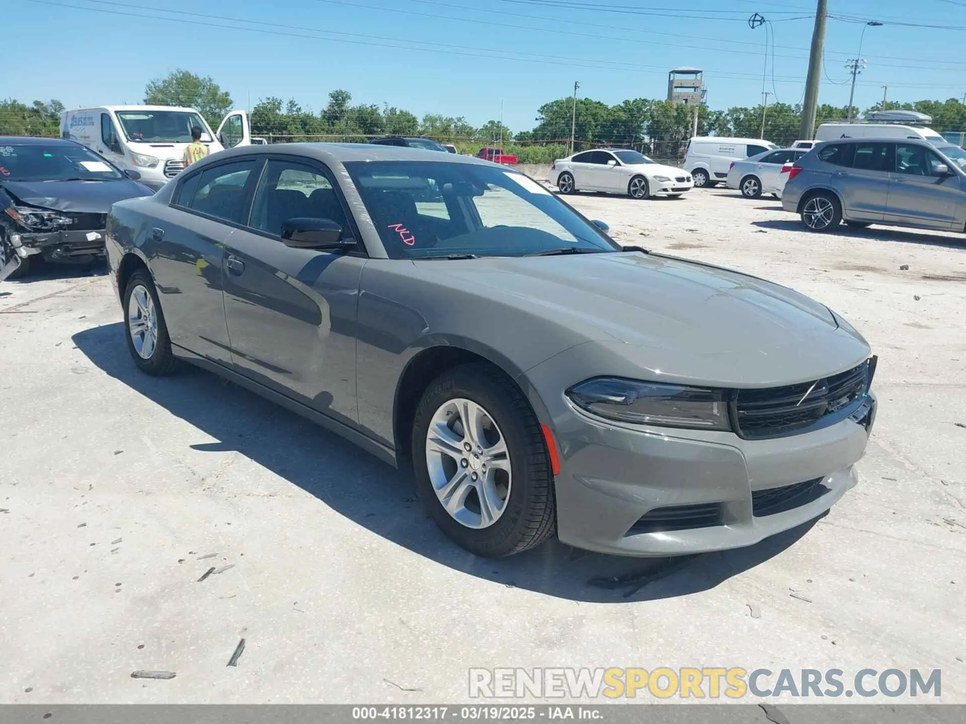 1 Фотография поврежденного автомобиля 2C3CDXBG2PH697539 DODGE CHARGER 2023