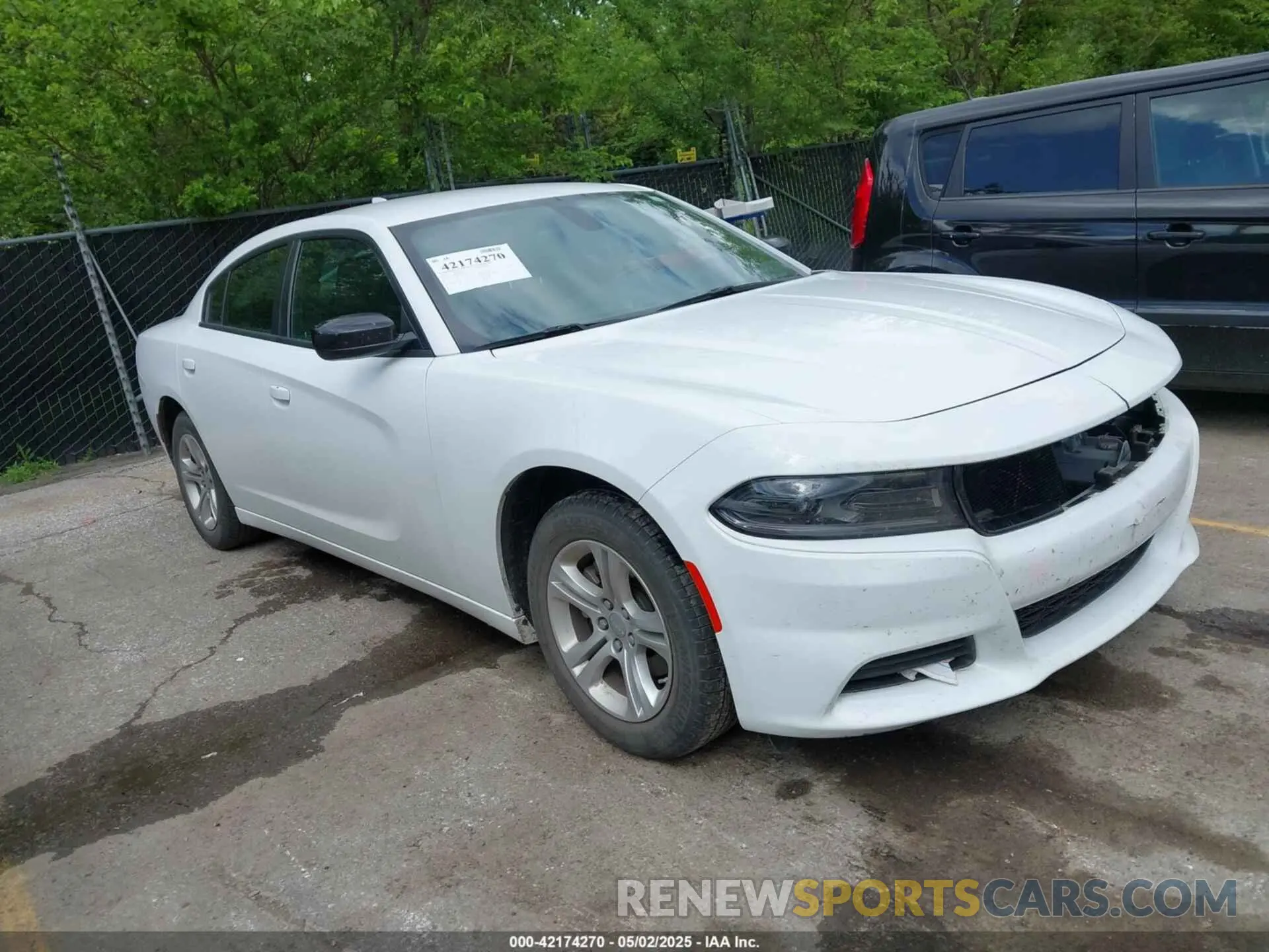 1 Photograph of a damaged car 2C3CDXBG3PH518747 DODGE CHARGER 2023