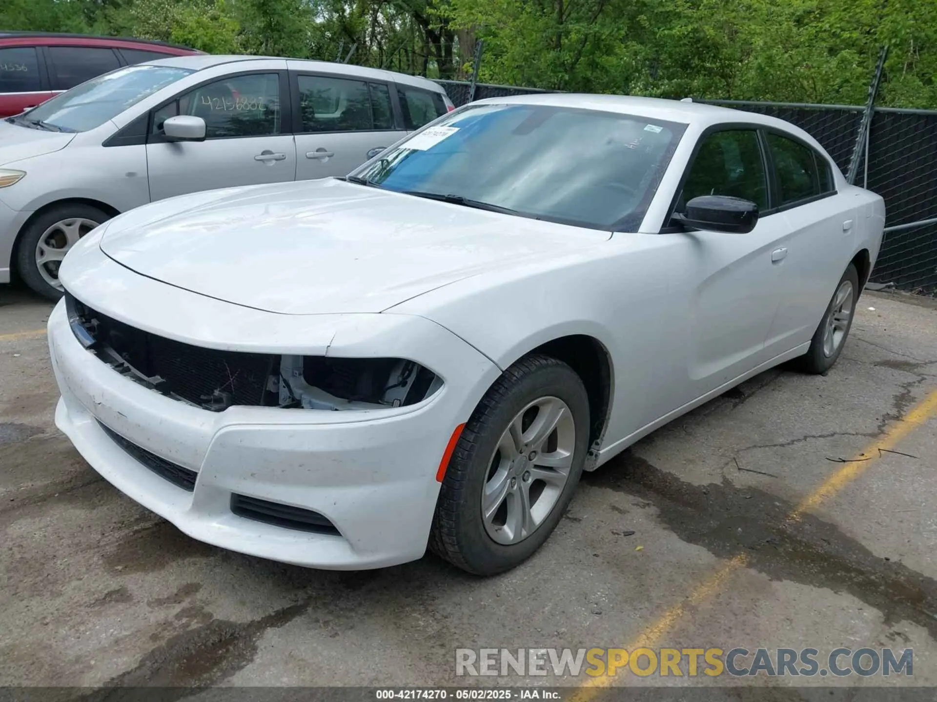 2 Photograph of a damaged car 2C3CDXBG3PH518747 DODGE CHARGER 2023