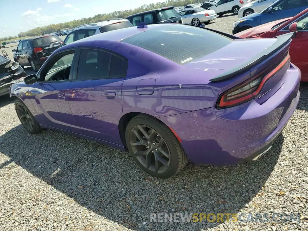 2 Photograph of a damaged car 2C3CDXBG3PH576065 DODGE CHARGER 2023