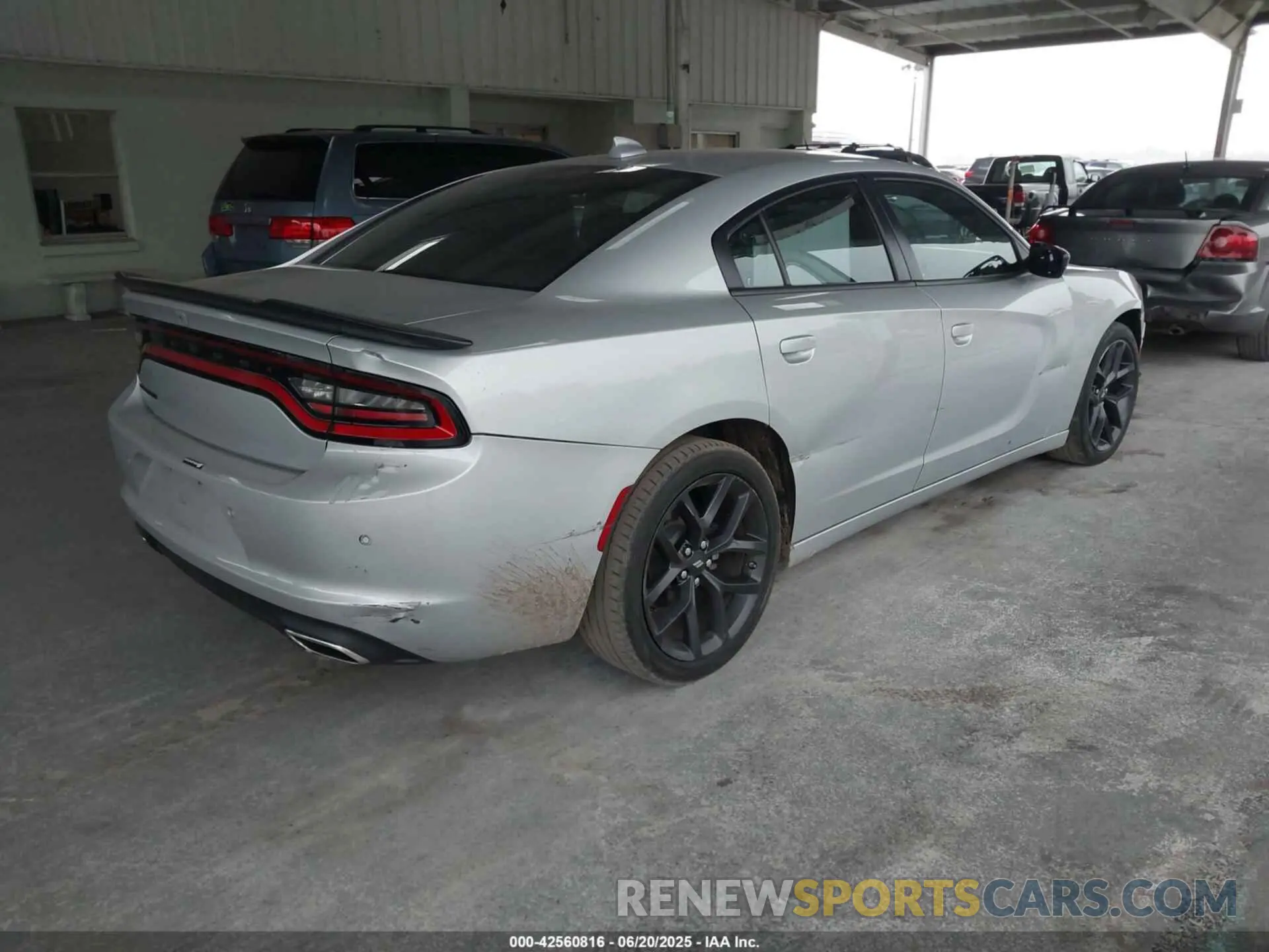4 Photograph of a damaged car 2C3CDXBG3PH632036 DODGE CHARGER 2023