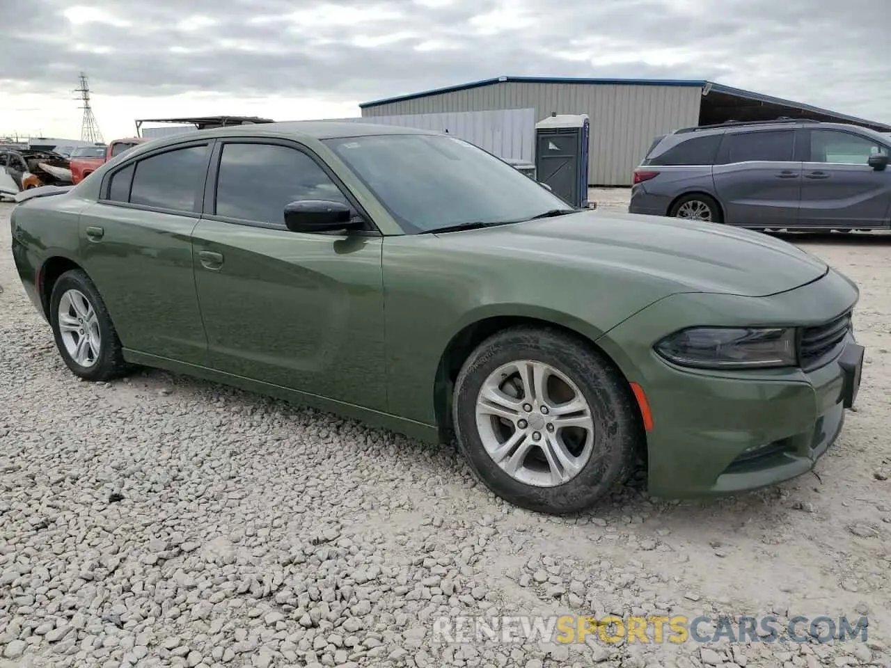 4 Фотография поврежденного автомобиля 2C3CDXBG3PH636250 DODGE CHARGER 2023
