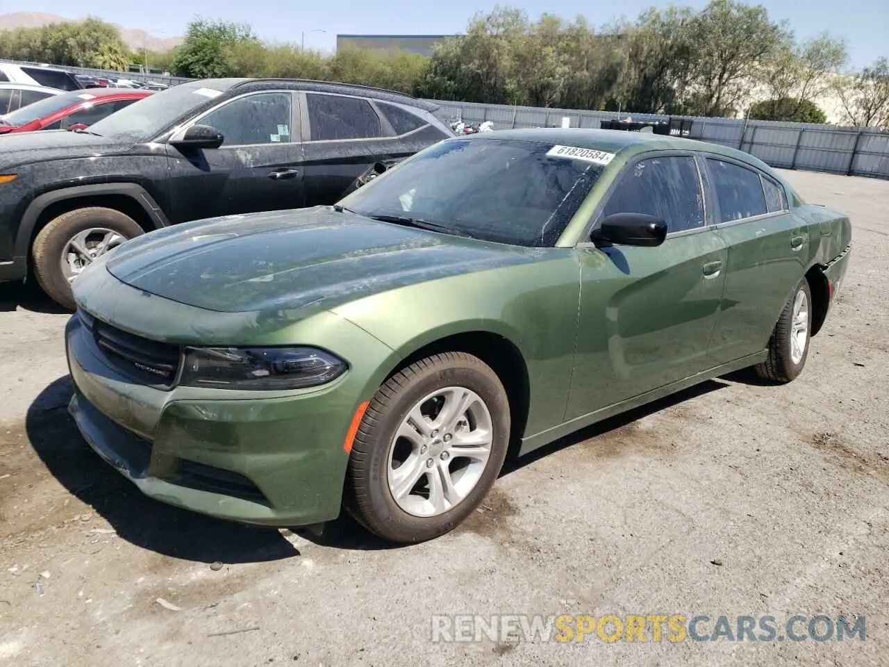 1 Photograph of a damaged car 2C3CDXBG3PH675243 DODGE CHARGER 2023