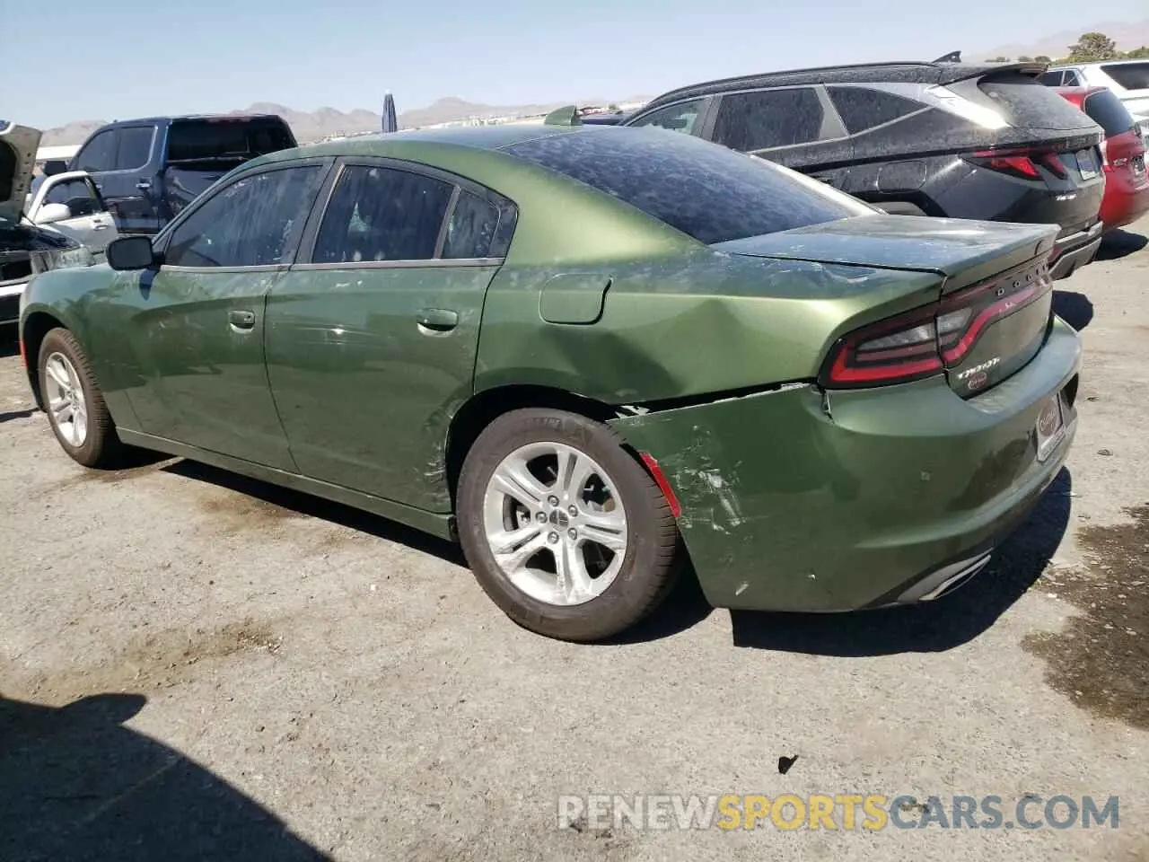 2 Photograph of a damaged car 2C3CDXBG3PH675243 DODGE CHARGER 2023