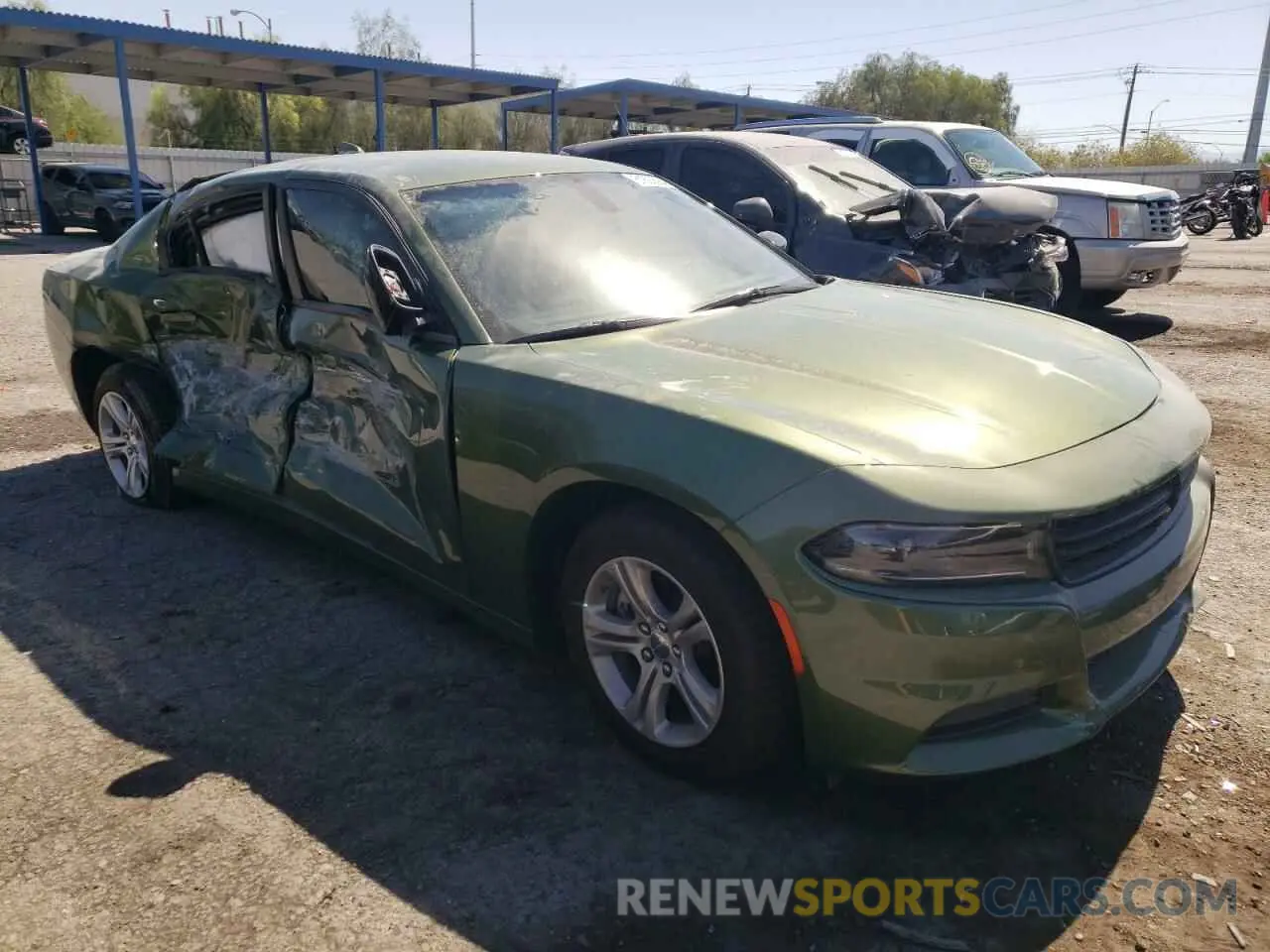 4 Photograph of a damaged car 2C3CDXBG3PH675243 DODGE CHARGER 2023