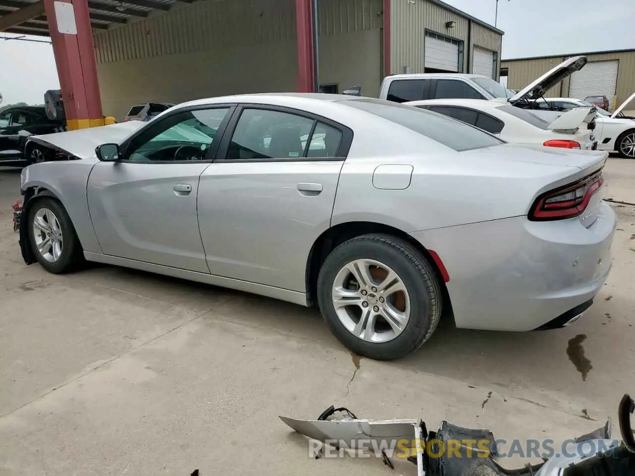 2 Фотография поврежденного автомобиля 2C3CDXBG4PH510883 DODGE CHARGER 2023