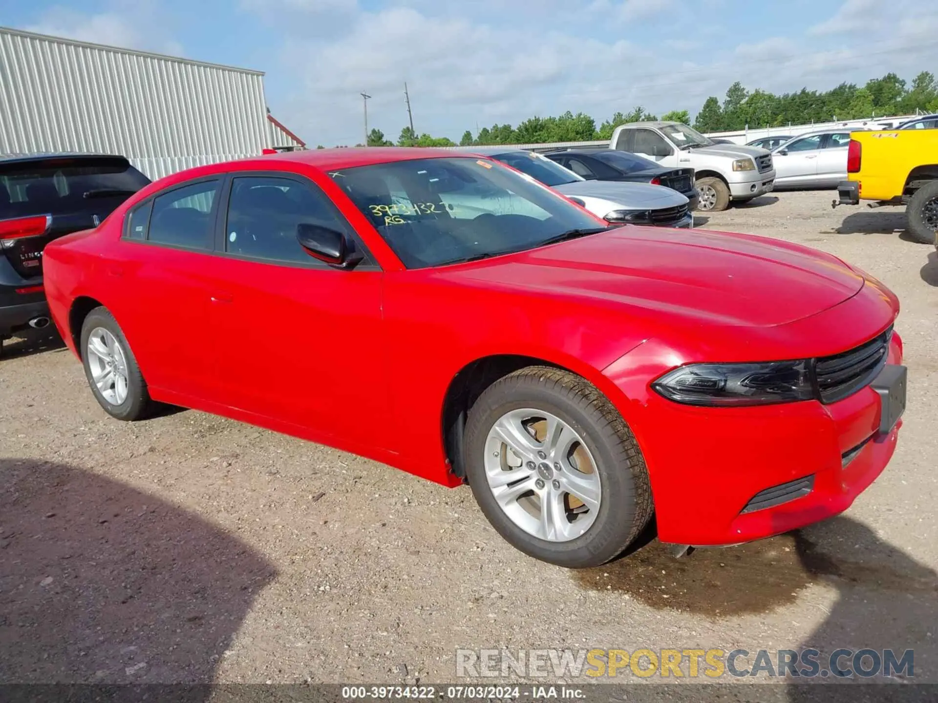 1 Фотография поврежденного автомобиля 2C3CDXBG4PH550722 DODGE CHARGER 2023