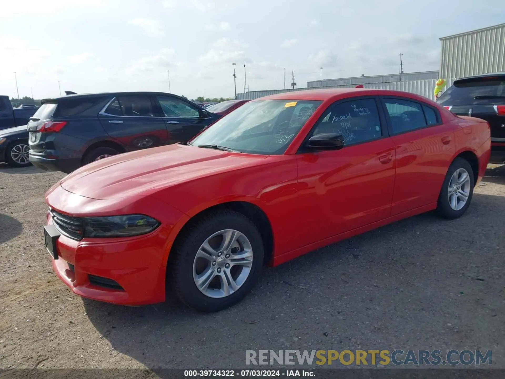 2 Фотография поврежденного автомобиля 2C3CDXBG4PH550722 DODGE CHARGER 2023