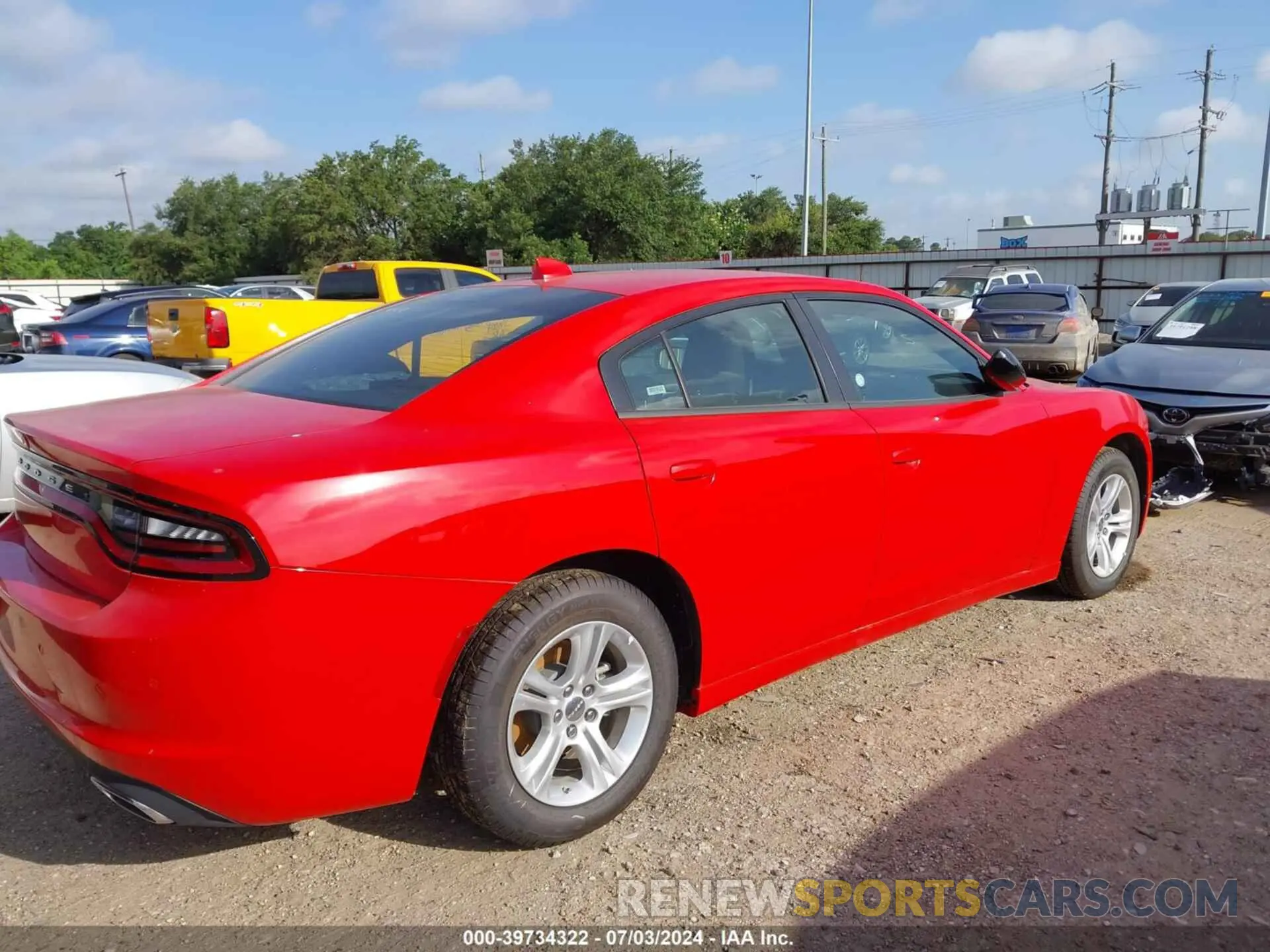 4 Фотография поврежденного автомобиля 2C3CDXBG4PH550722 DODGE CHARGER 2023