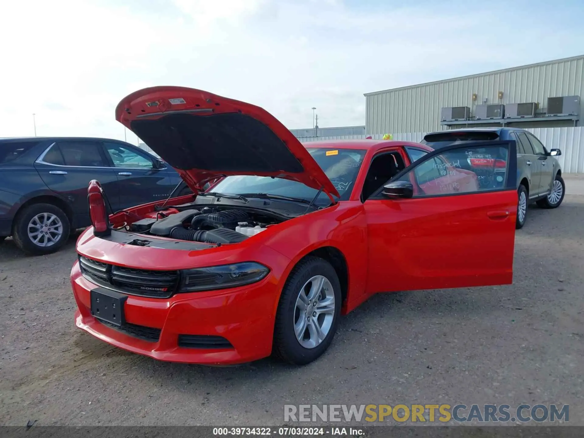 6 Фотография поврежденного автомобиля 2C3CDXBG4PH550722 DODGE CHARGER 2023