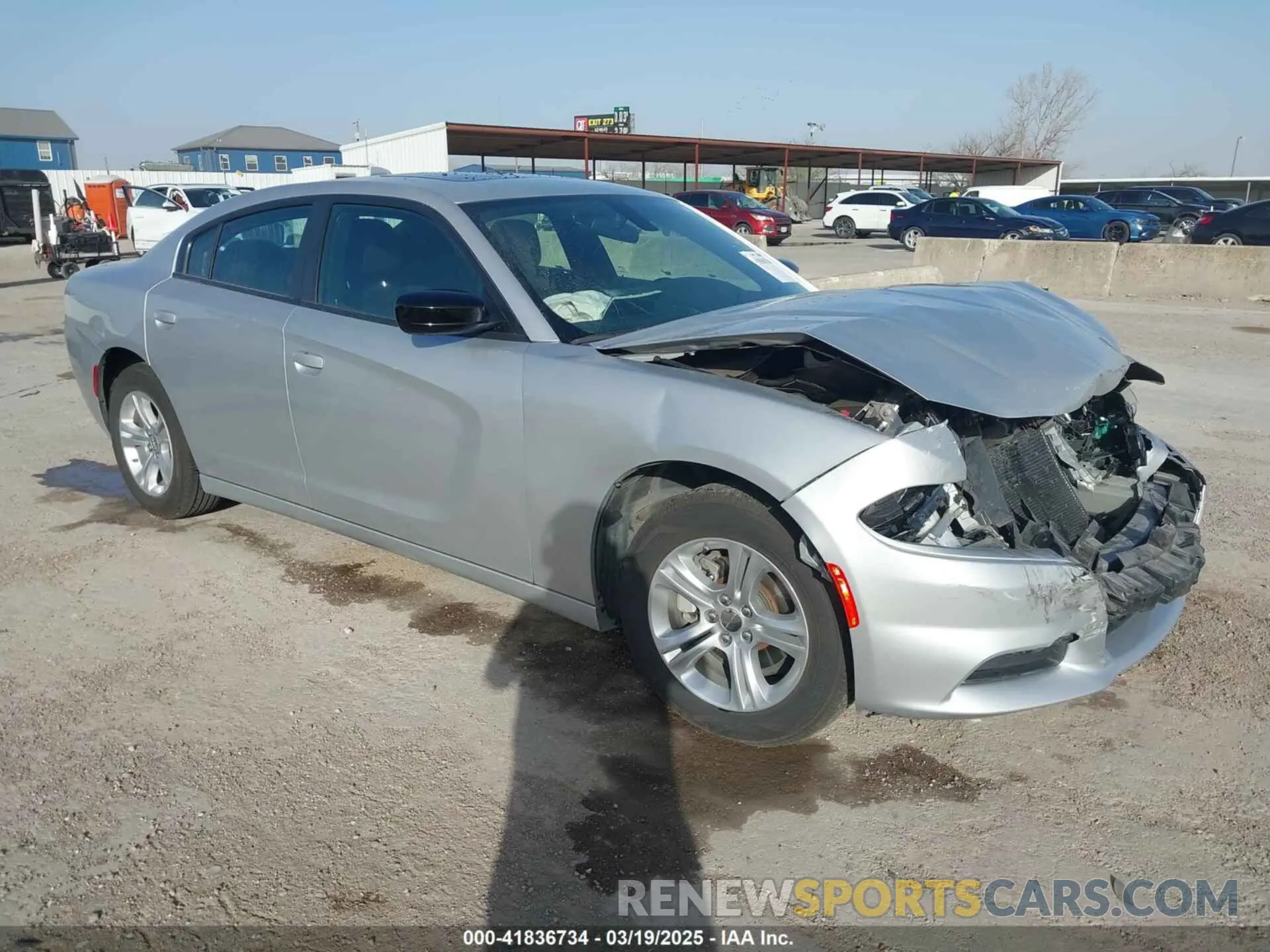 1 Фотография поврежденного автомобиля 2C3CDXBG4PH608053 DODGE CHARGER 2023
