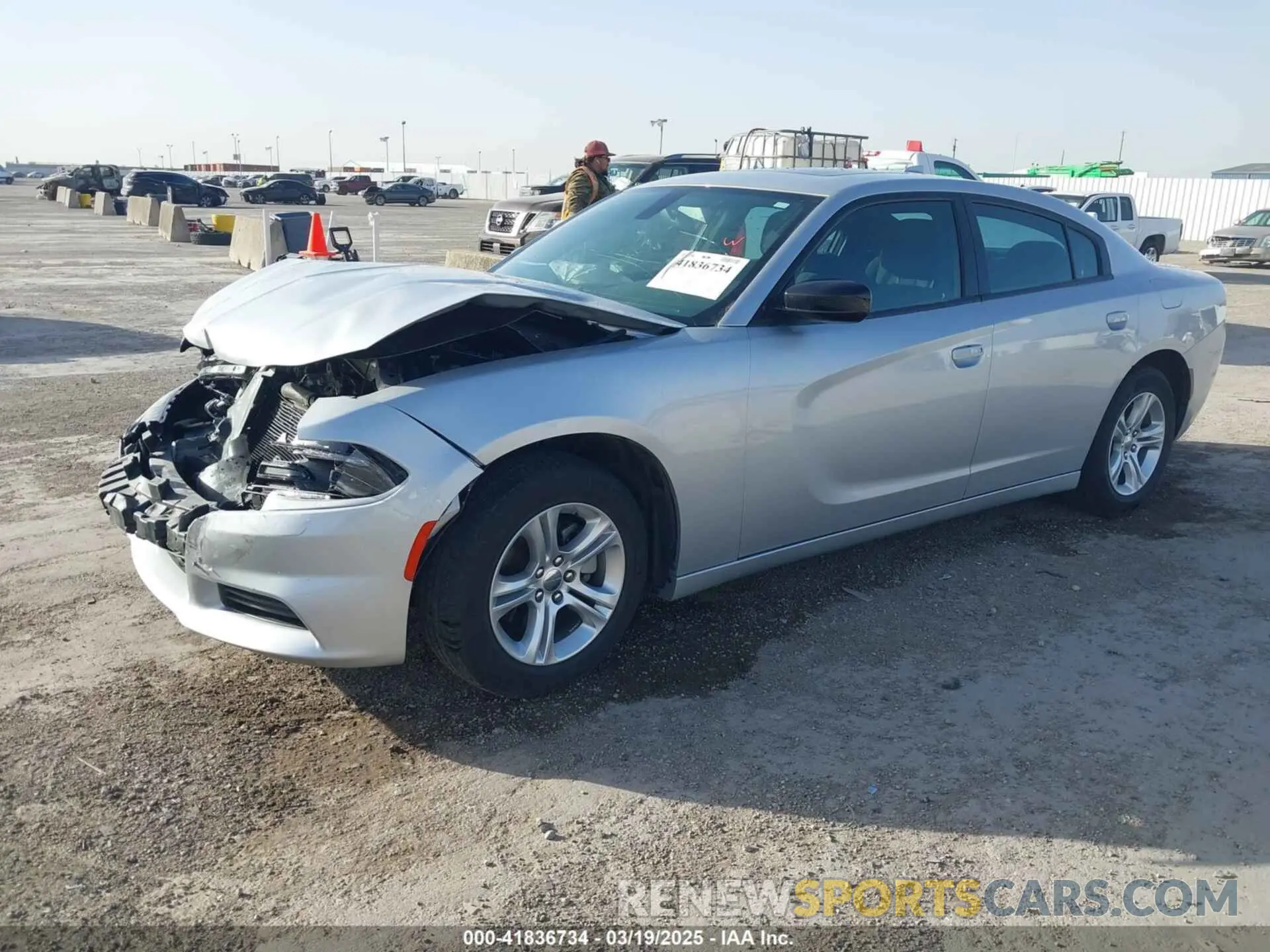 2 Фотография поврежденного автомобиля 2C3CDXBG4PH608053 DODGE CHARGER 2023