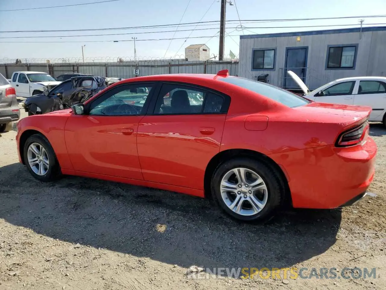 2 Фотография поврежденного автомобиля 2C3CDXBG4PH643059 DODGE CHARGER 2023