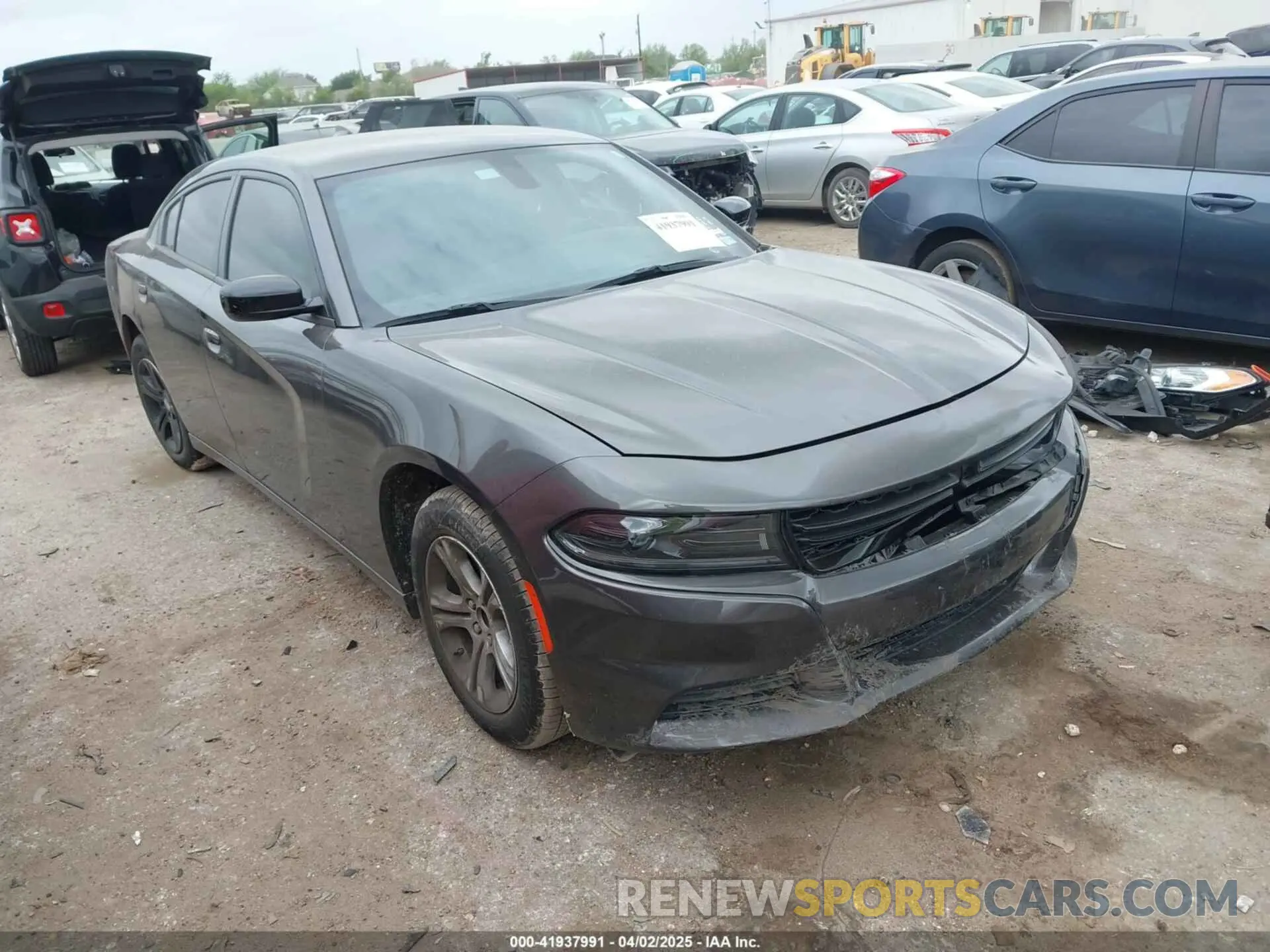 1 Фотография поврежденного автомобиля 2C3CDXBG4PH649346 DODGE CHARGER 2023