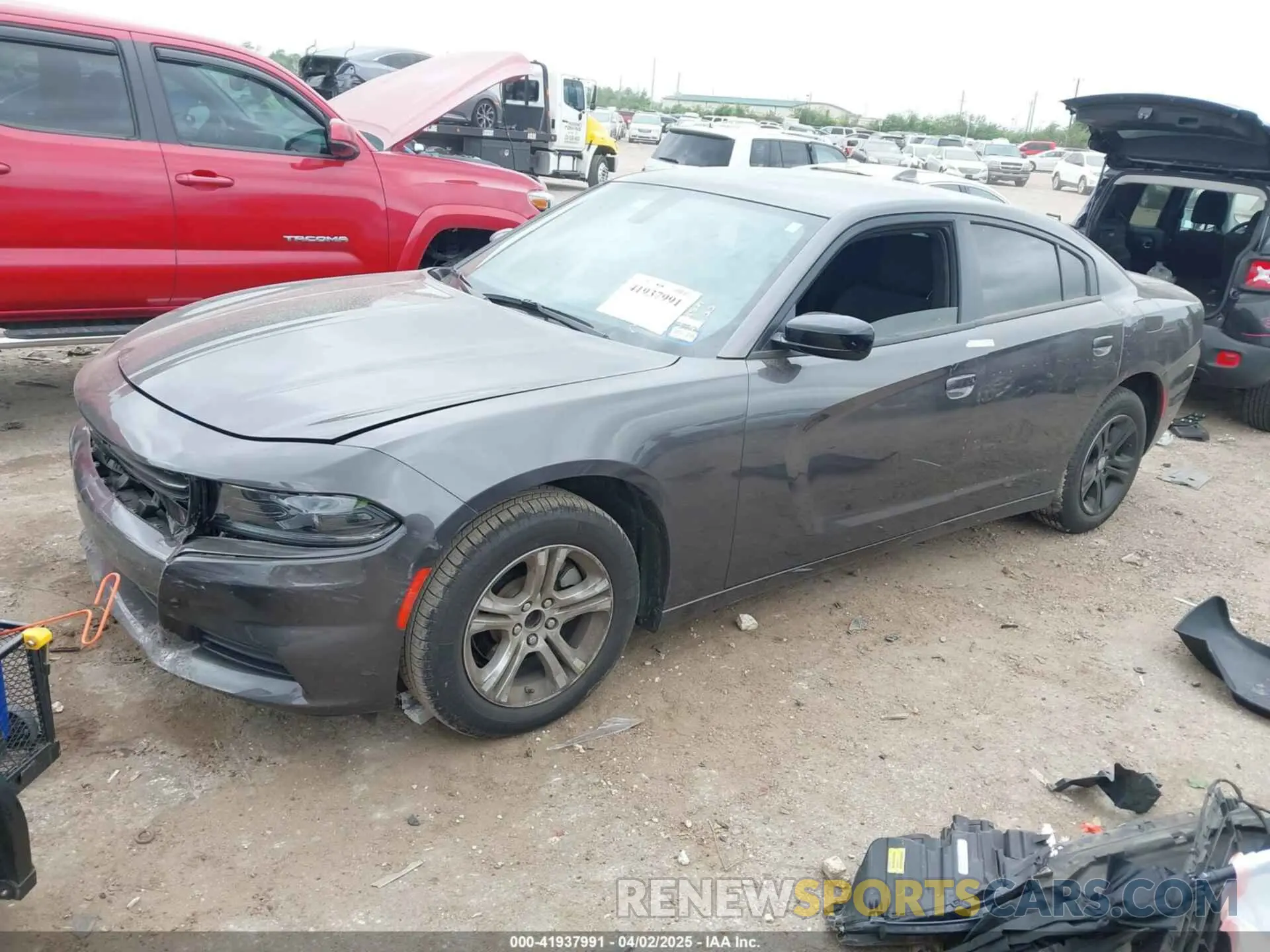 2 Фотография поврежденного автомобиля 2C3CDXBG4PH649346 DODGE CHARGER 2023