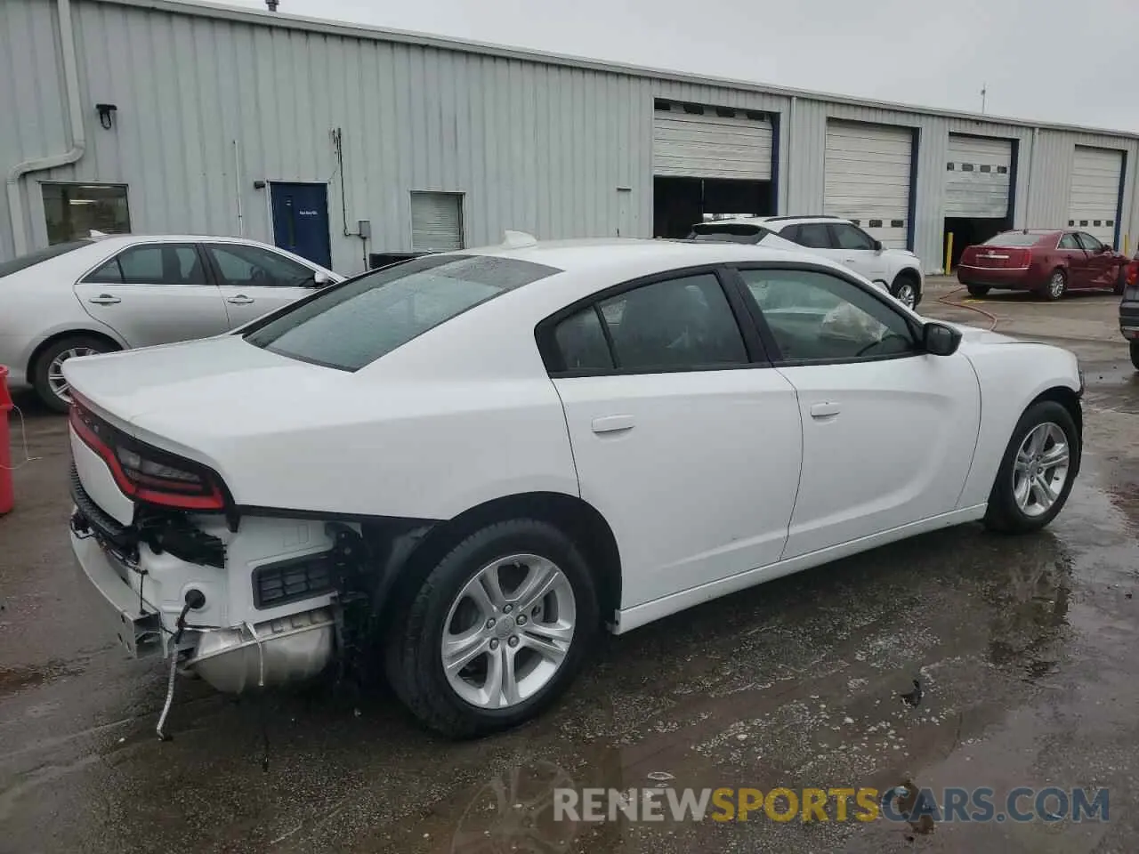 3 Photograph of a damaged car 2C3CDXBG4PH701428 DODGE CHARGER 2023