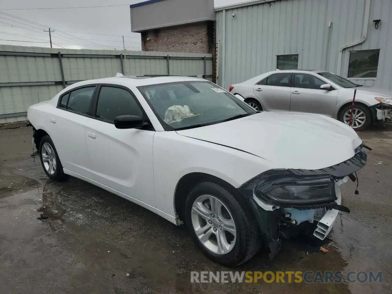 4 Photograph of a damaged car 2C3CDXBG4PH701428 DODGE CHARGER 2023
