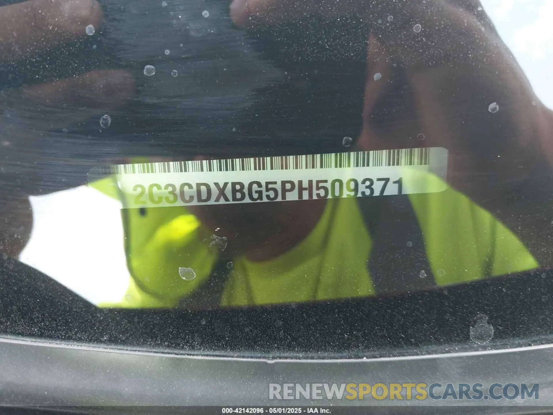 9 Photograph of a damaged car 2C3CDXBG5PH509371 DODGE CHARGER 2023