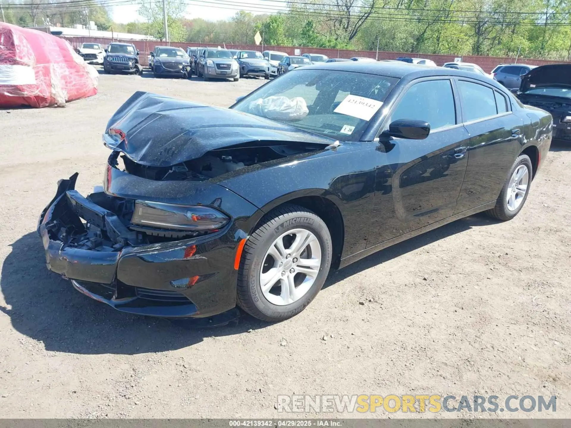 2 Photograph of a damaged car 2C3CDXBG5PH659755 DODGE CHARGER 2023
